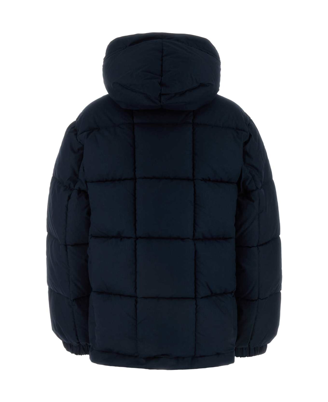 A.P.C. Navy Blue Cotton Kyle Padded Jacket - DARKNAVY