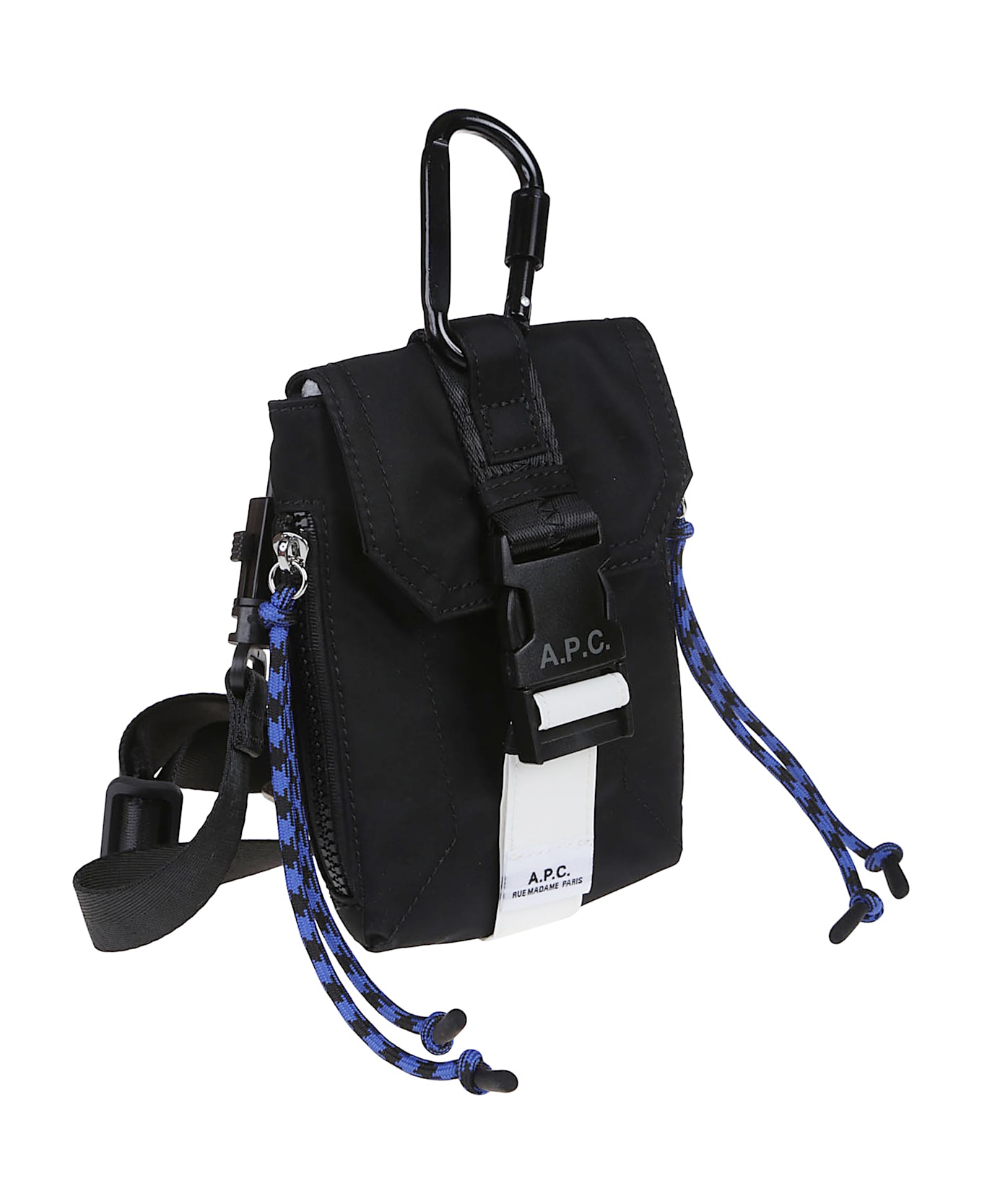 A.P.C. Trek Crossbody Pouch - Lzz Noir