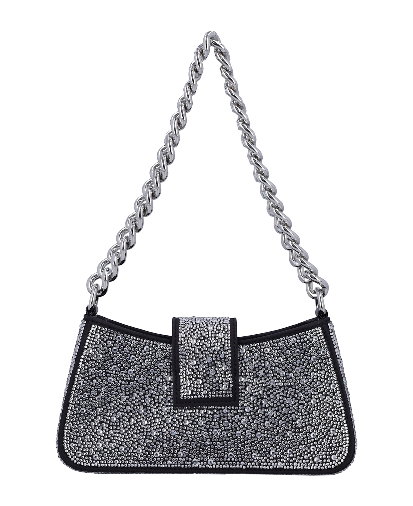 MISBHV Crystal Small Shoulder Bag - BLACK
