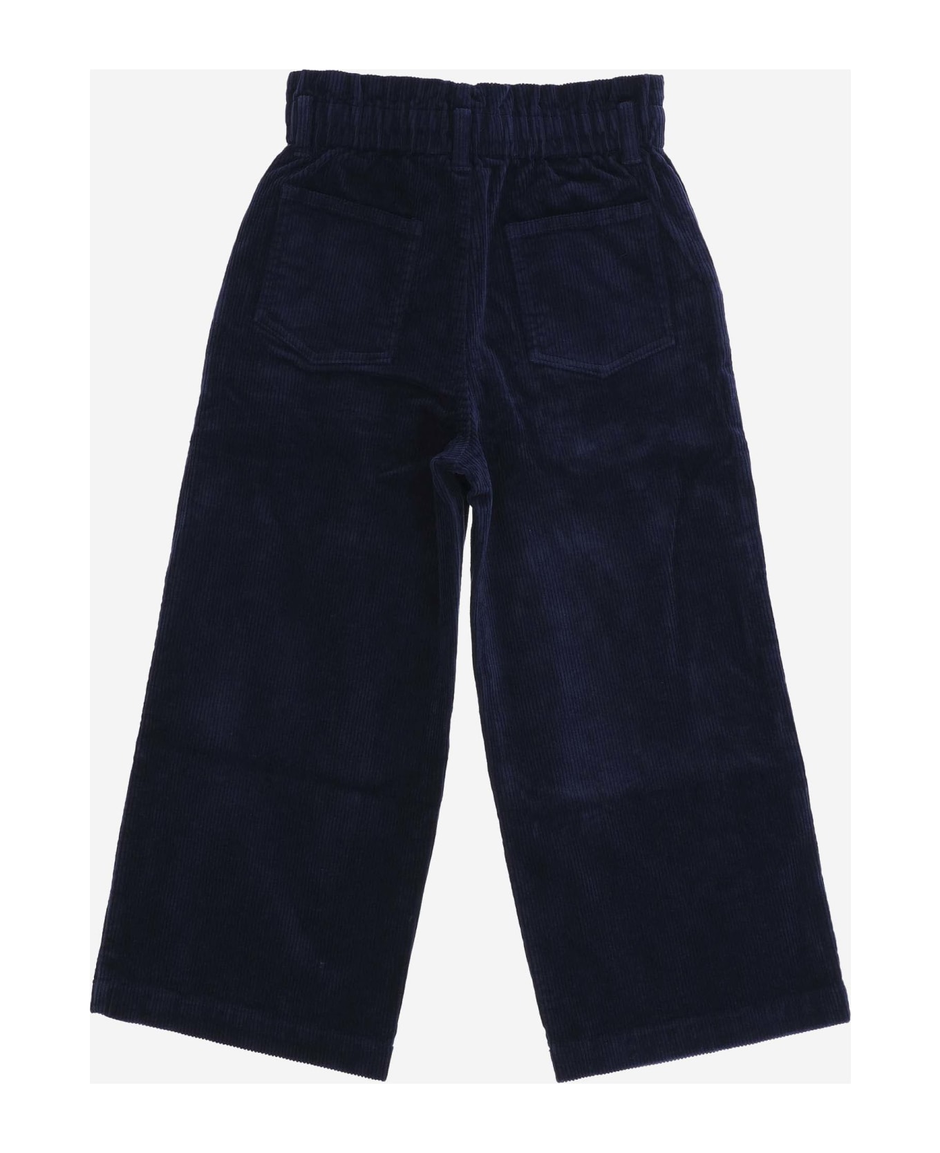 Ralph Lauren Stretch Cotton Velvet Pants - Blu
