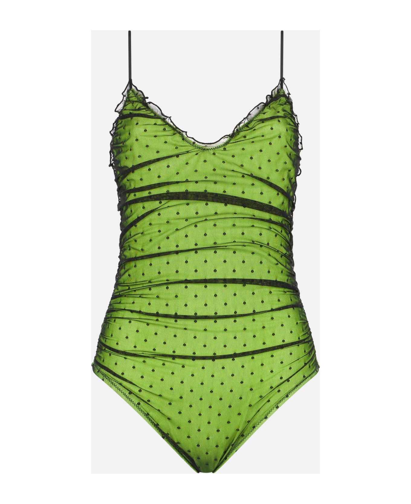 MC2 Saint Barth Yellow One Piece Swimsuit - YELLOW