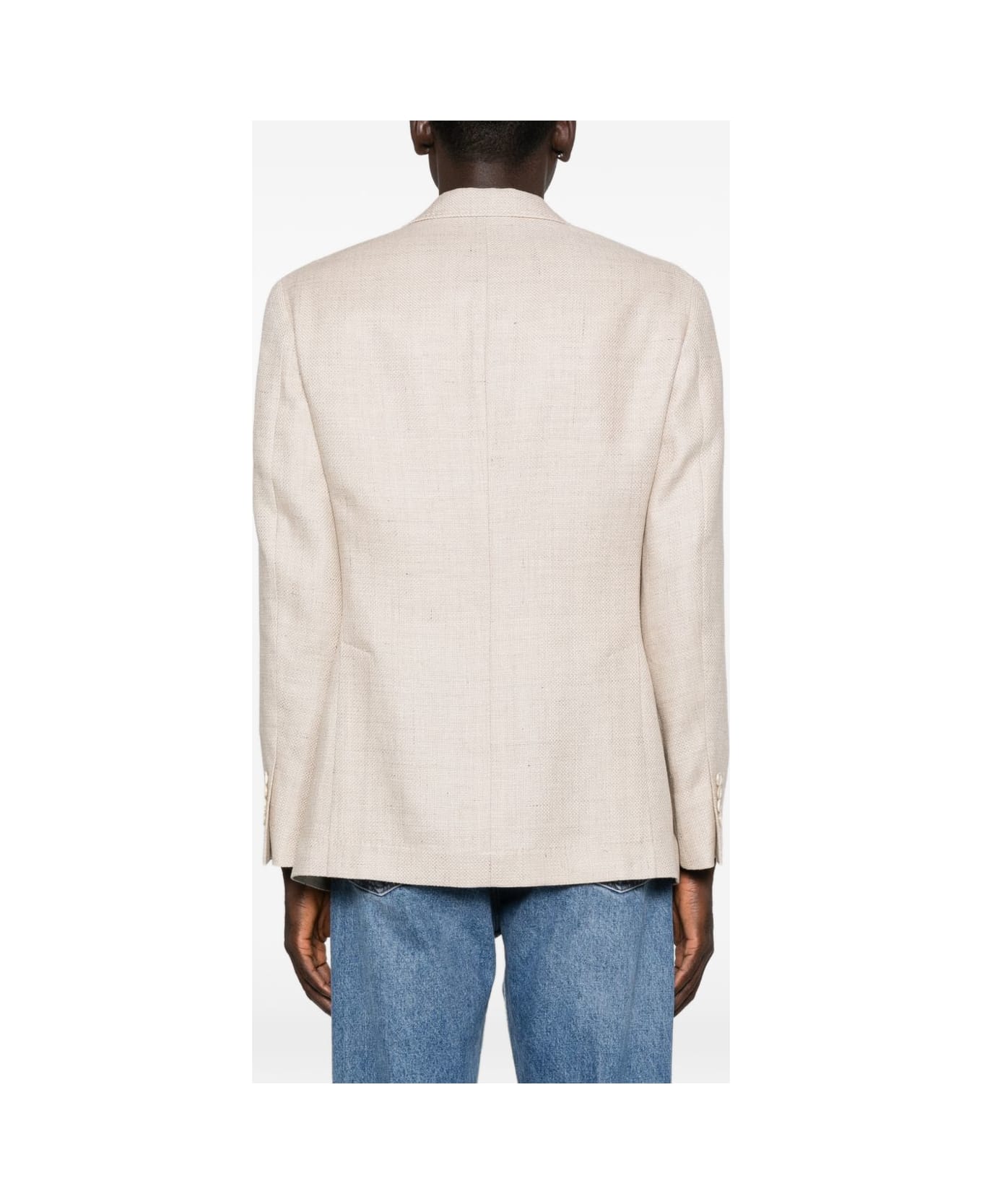 Brunello Cucinelli Single-breasted Jacket - Beige