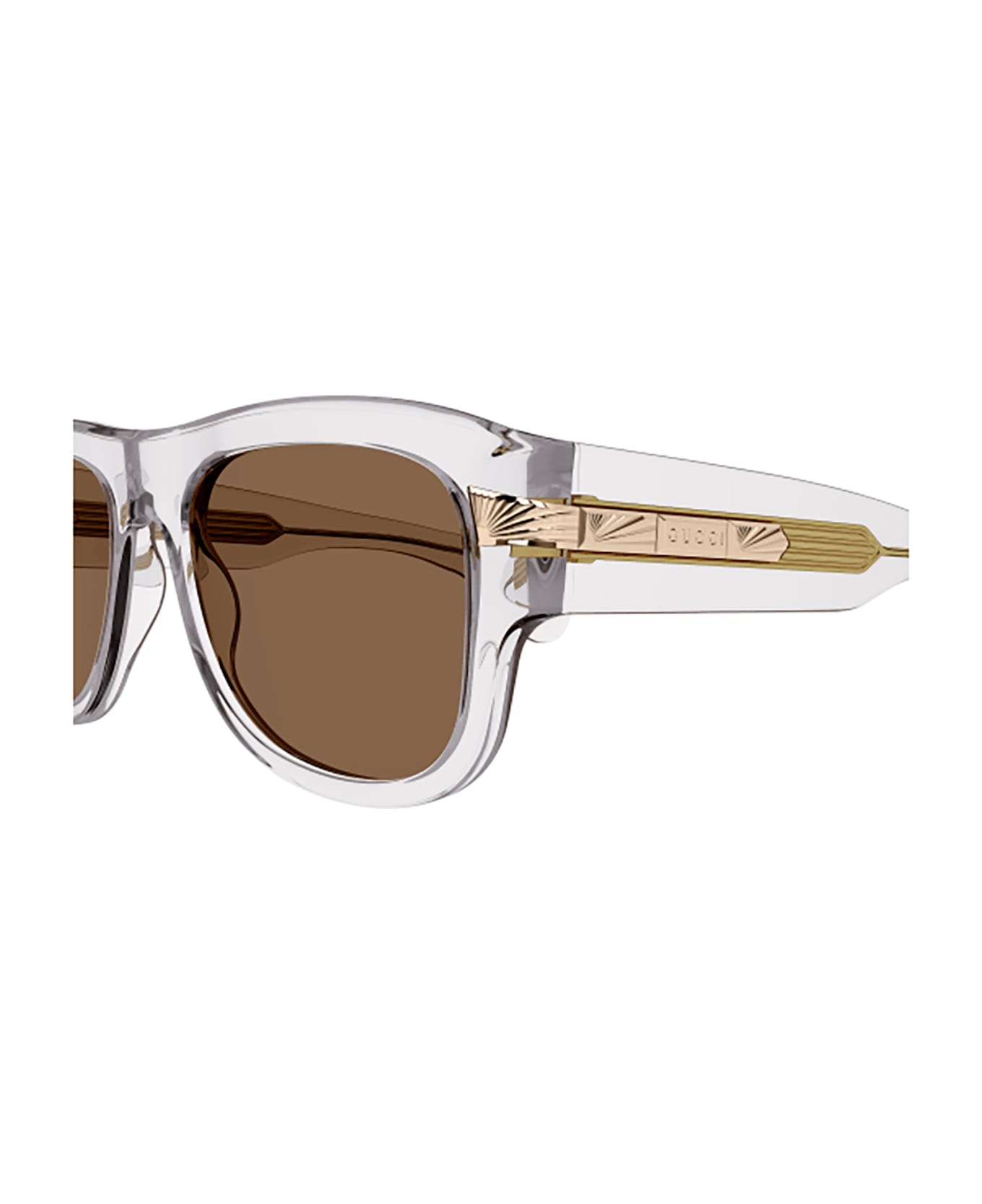 Gucci Eyewear GG1517S Sunglasses - Crystal Crystal Brown