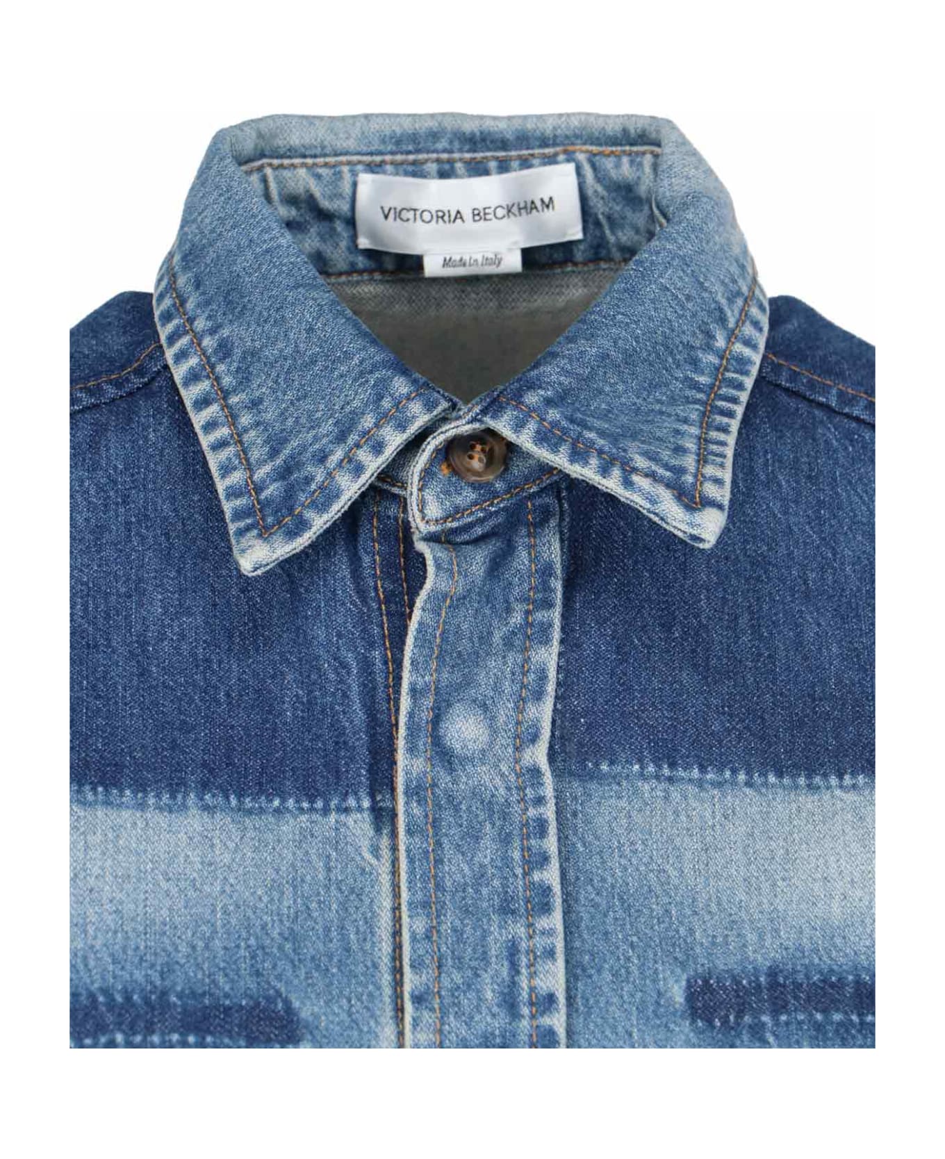 Victoria Beckham Oversize Denim Shirt - DENIM シャツ