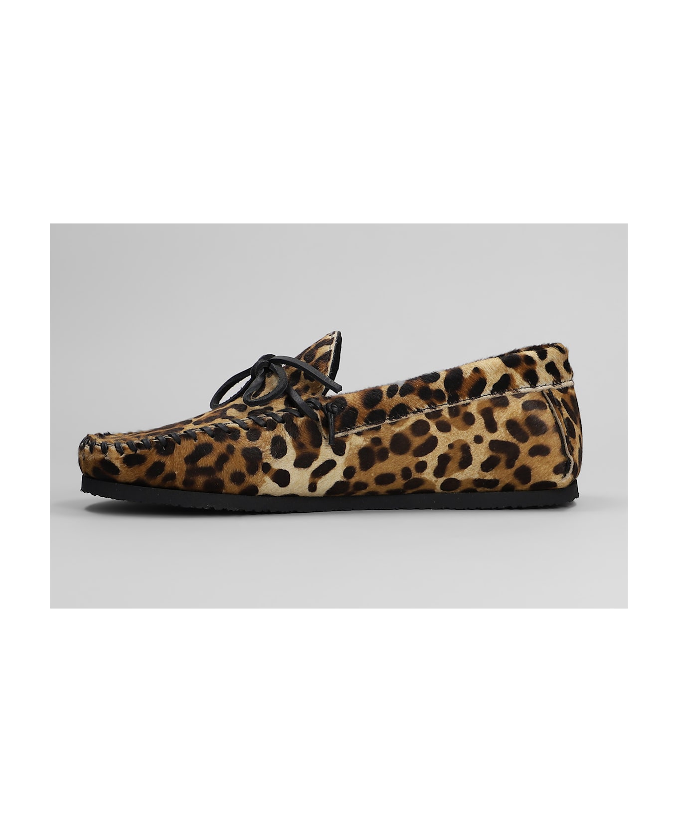 Isabel Marant Fitza Loafers In Animalier Pony Skin - Animalier