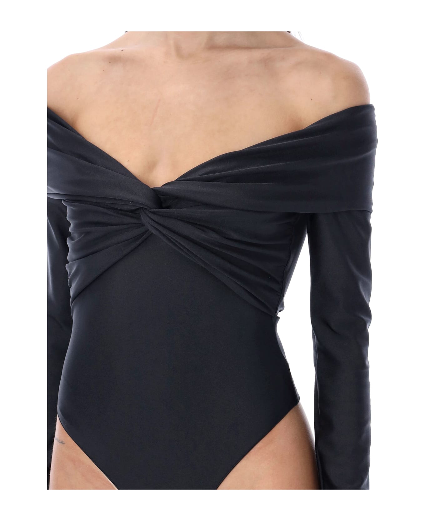 The Andamane Kendall Bodysuit - BLACK