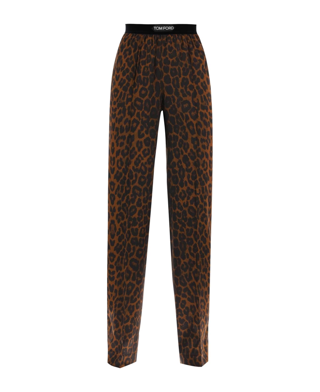 Tom Ford Silk Trousers - Camel