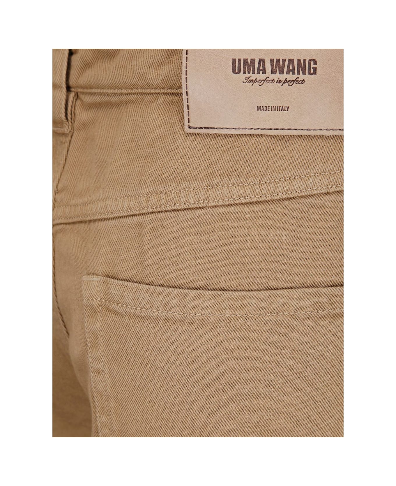 Uma Wang Cotton Trousers - Brown