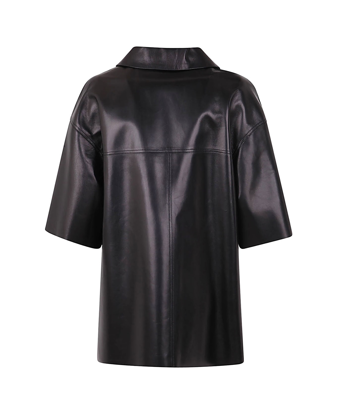 DROMe Short Sleeved Shirt - Black