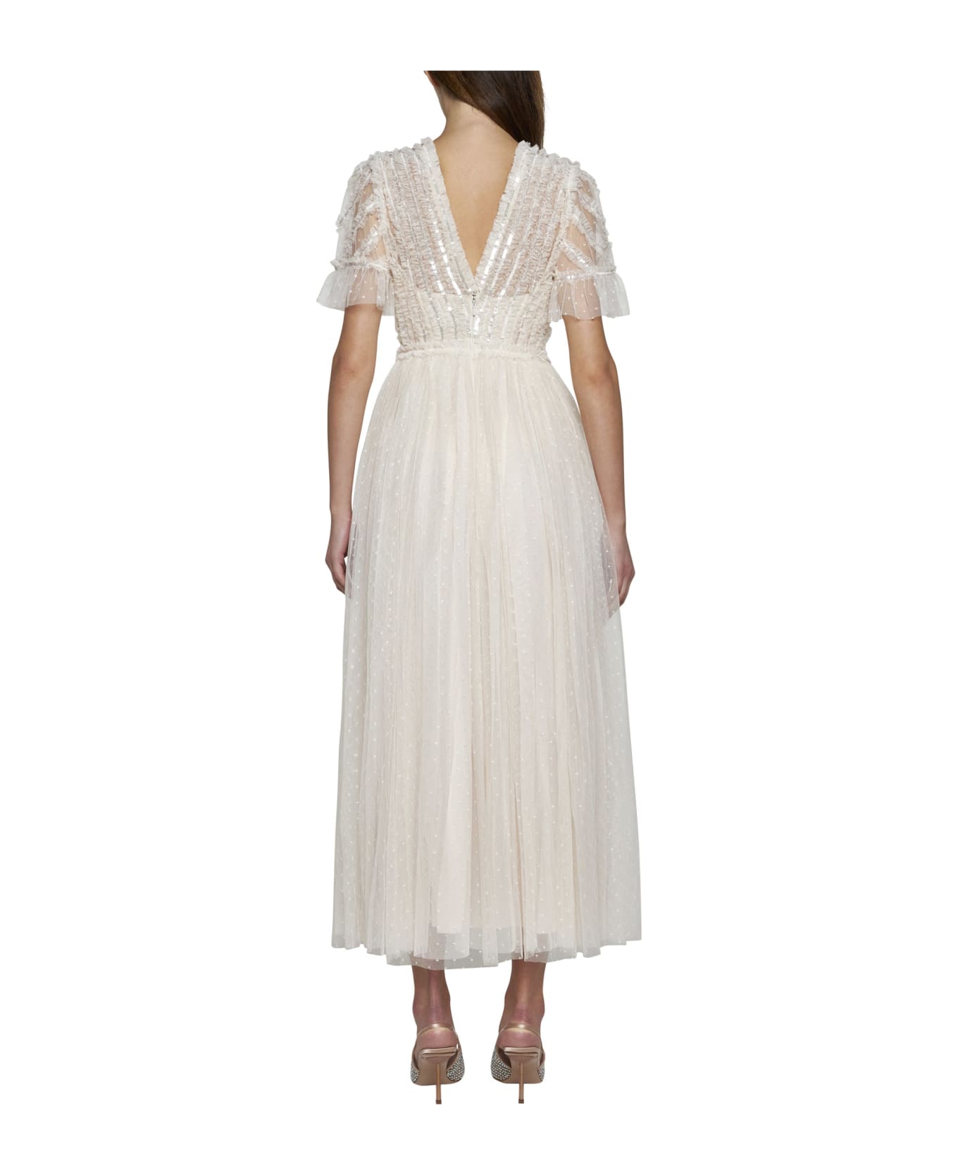 Needle & Thread Dress - White