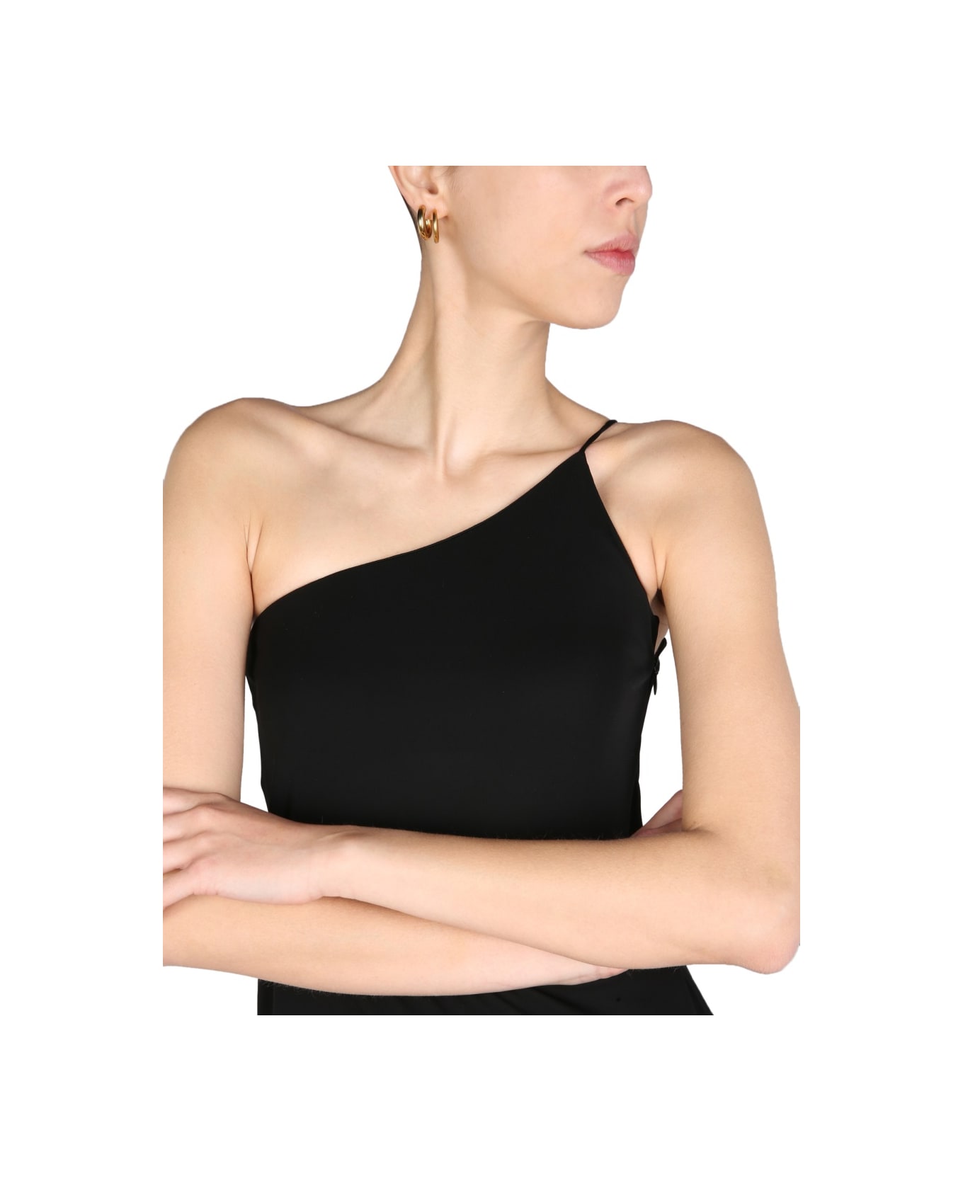 Dsquared2 One-shoulder Dress - BLACK