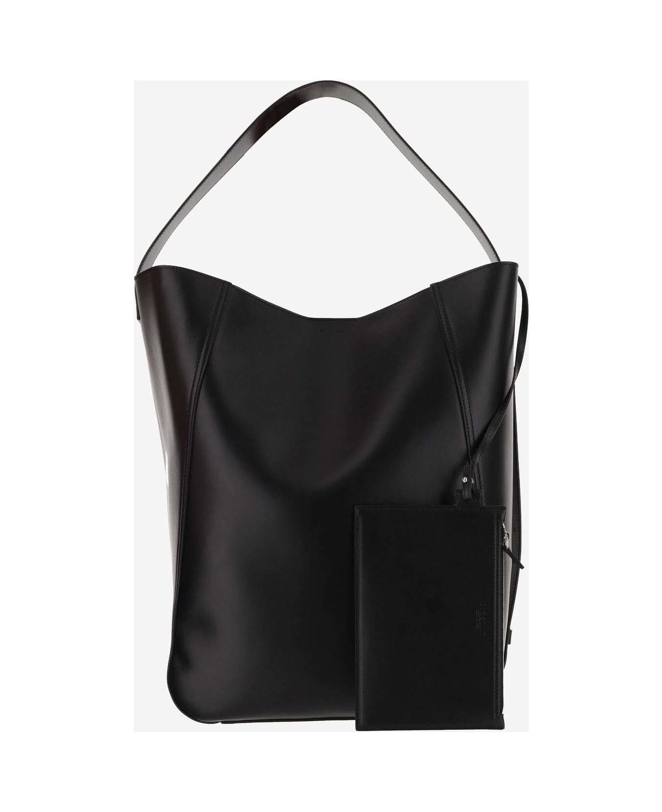 Armarium 7days Leather Shoulder Bag - Black
