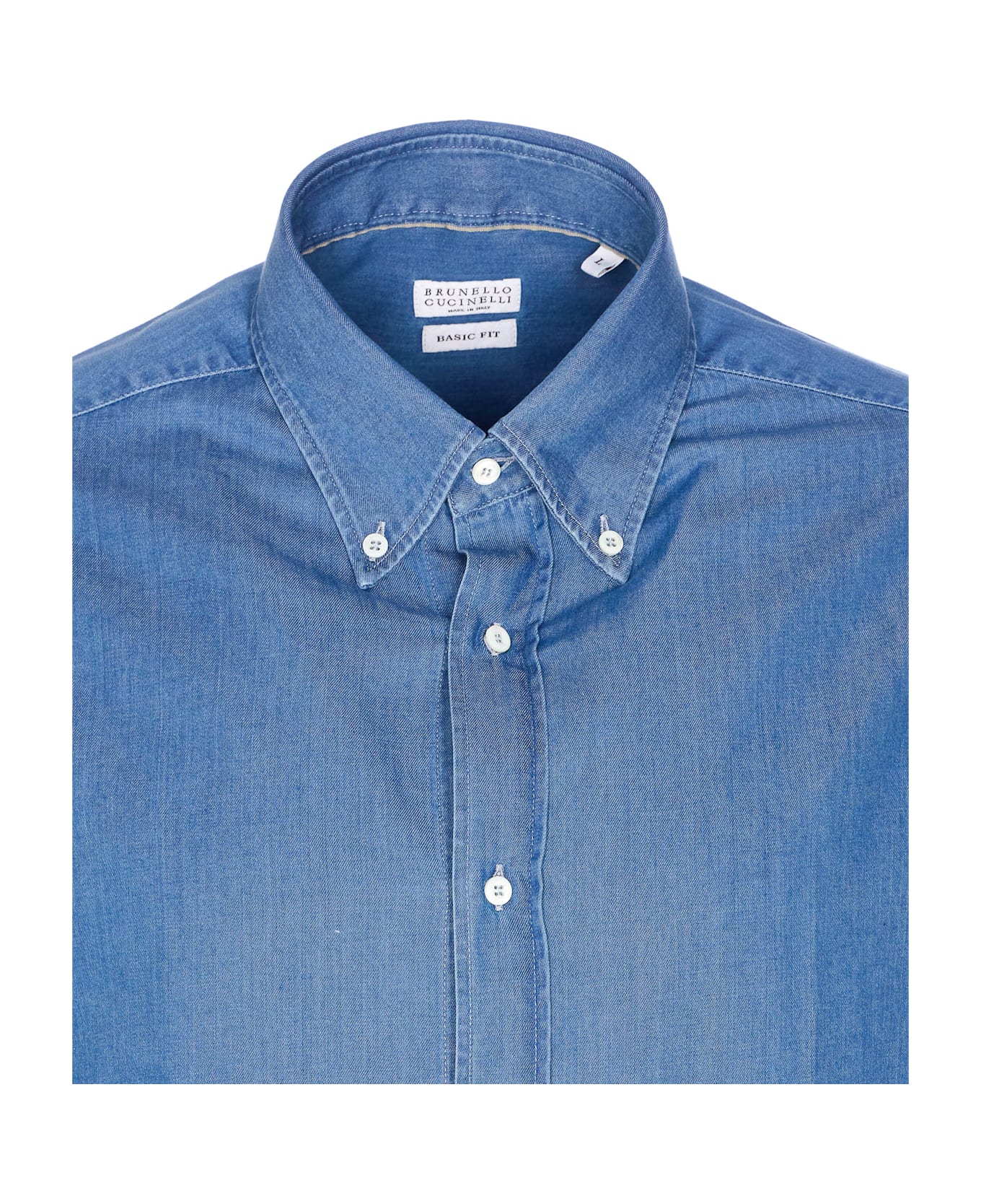 Brunello Cucinelli Denim Shirt - Blue
