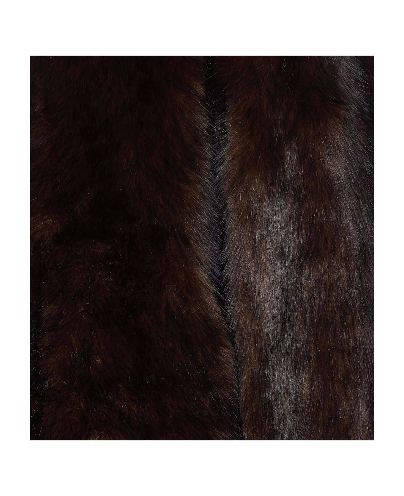Bully Fake Fur Jacket - Brown