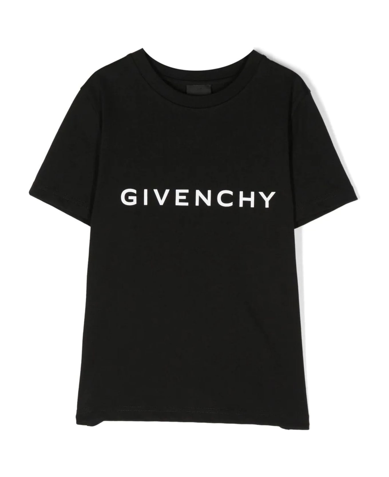 Givenchy Black Cotton Tshirt - Nero