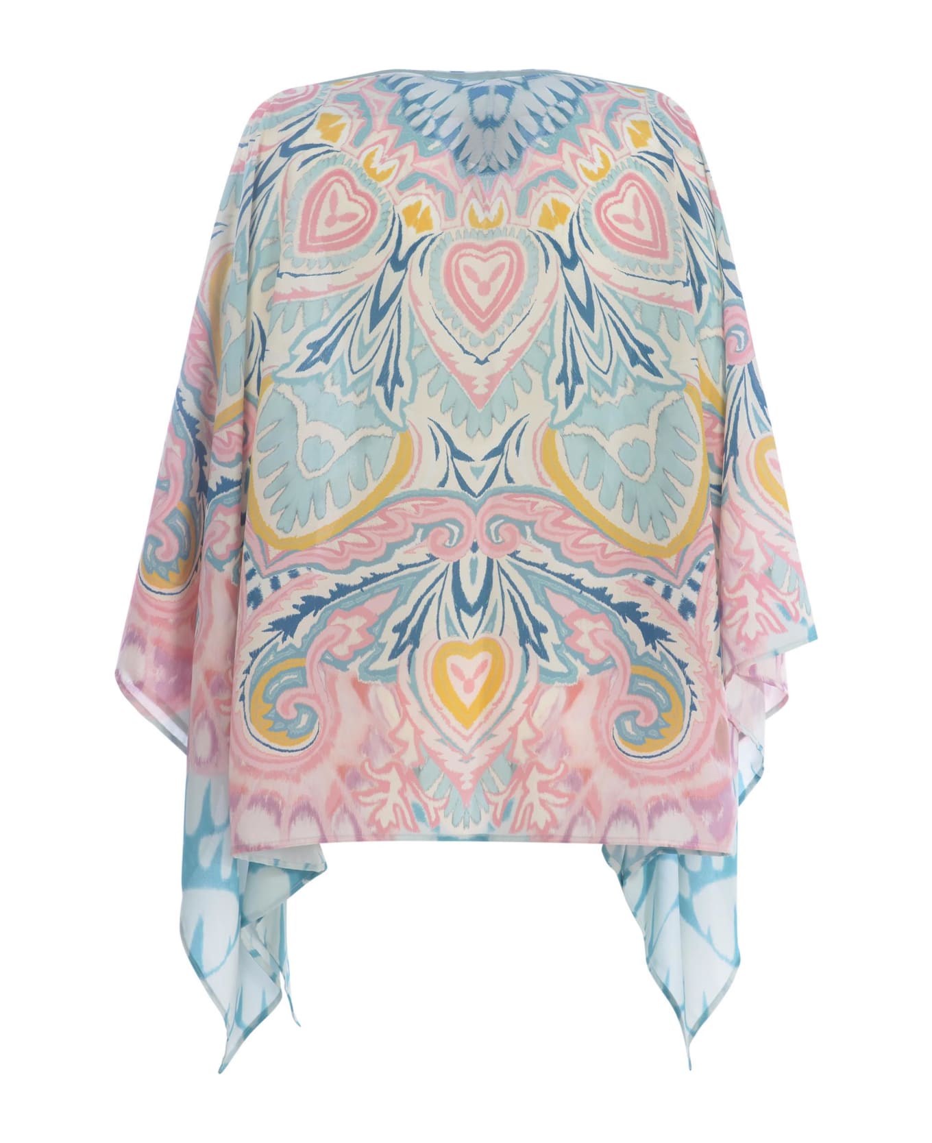 Etro Classic Poncho - Butterfly