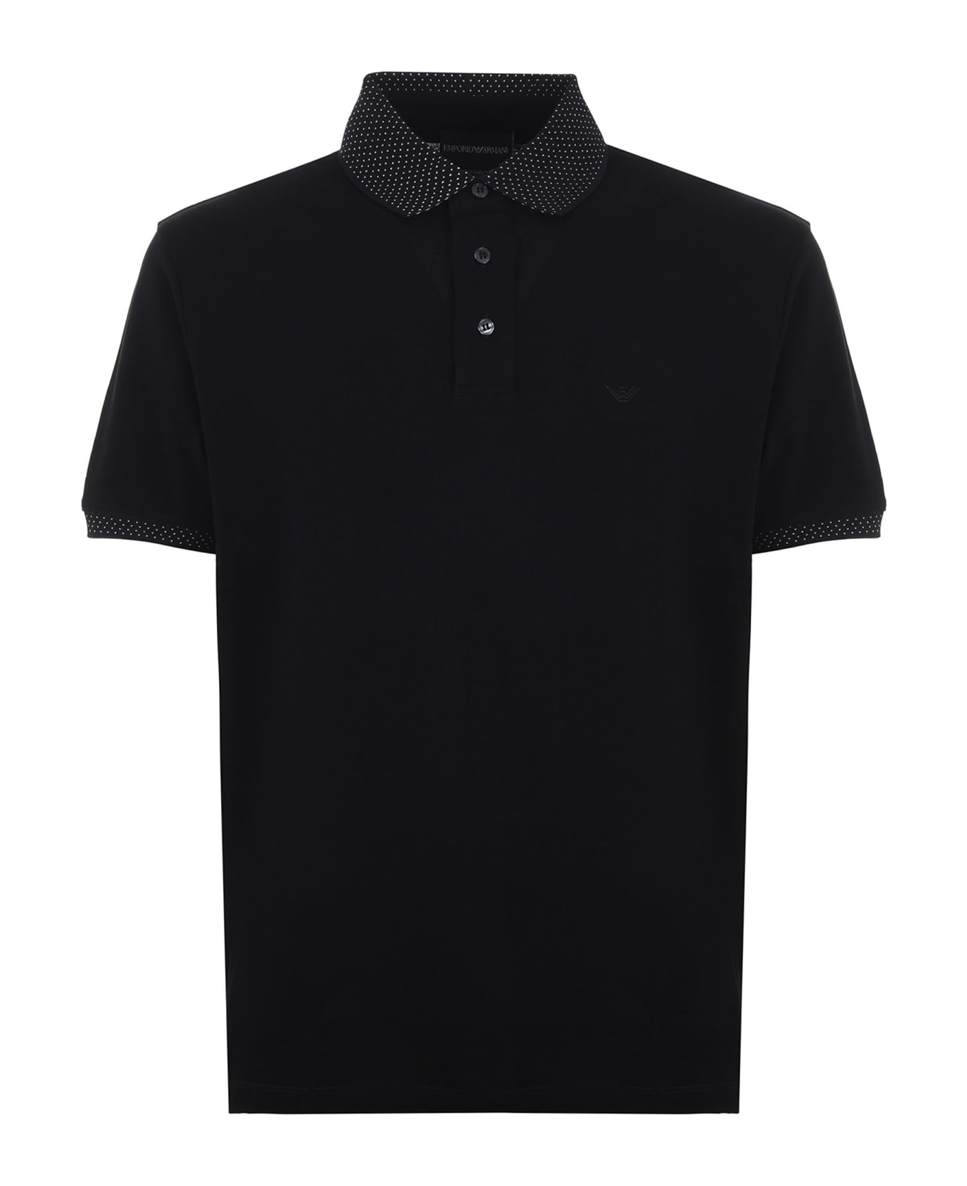 Emporio Armani Polo Shirt - Nero ポロシャツ