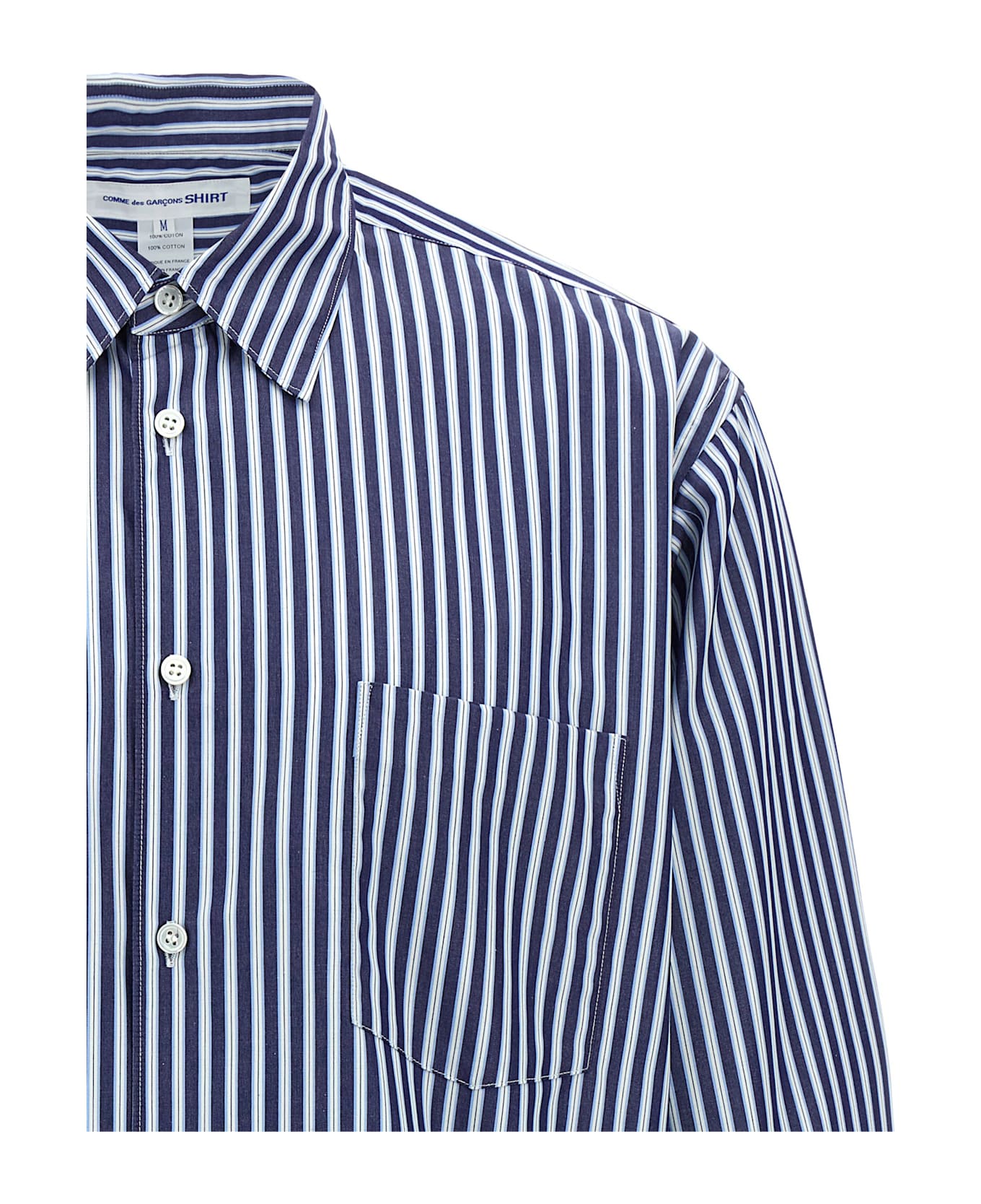Comme des Garçons Shirt 'forever' Shirt - Blue