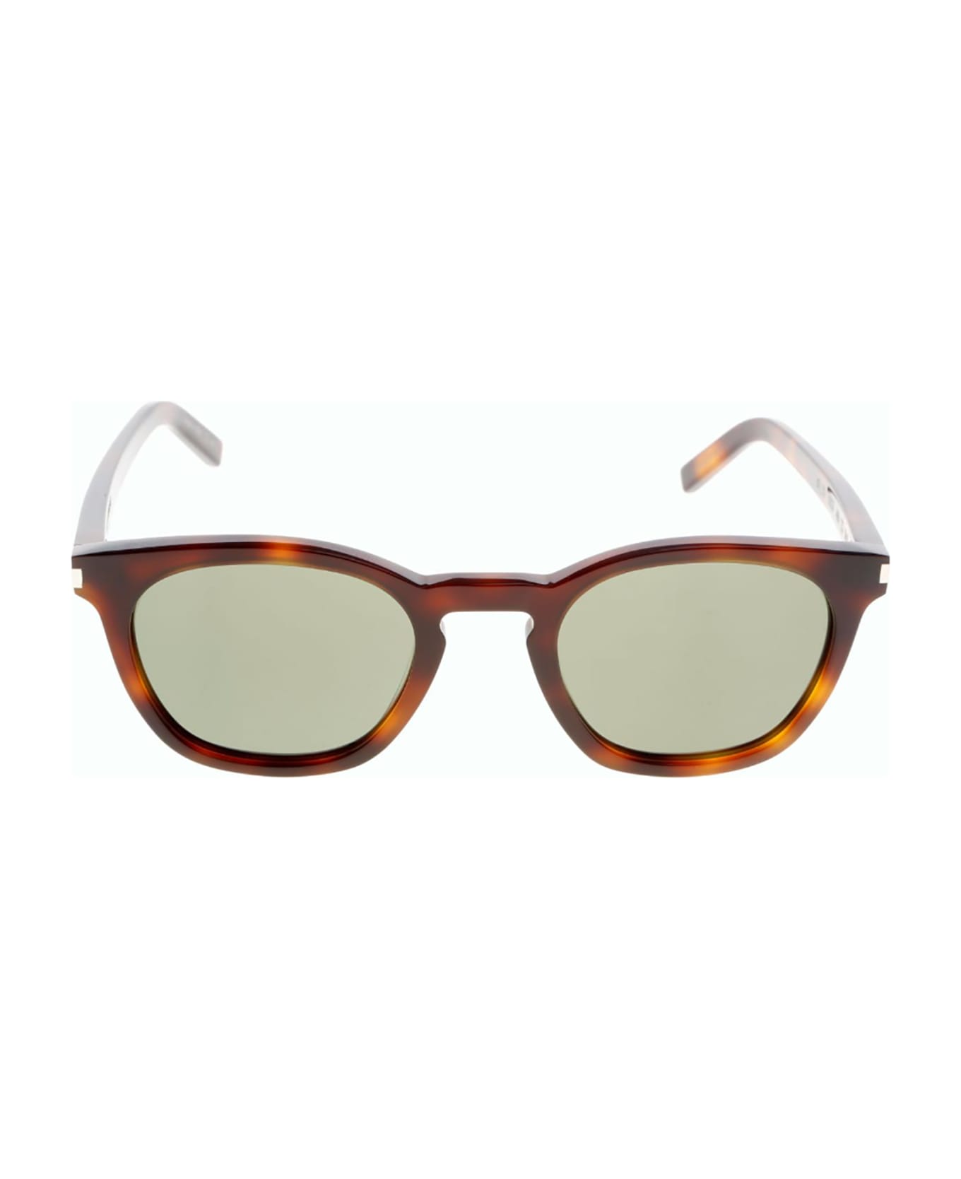 Saint Laurent Eyewear SL 28 Sunglasses - Havana Havana Green サングラス