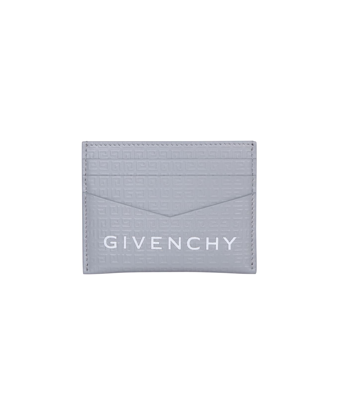 Givenchy Lettering Logo Cardholder - LIGHT GREY