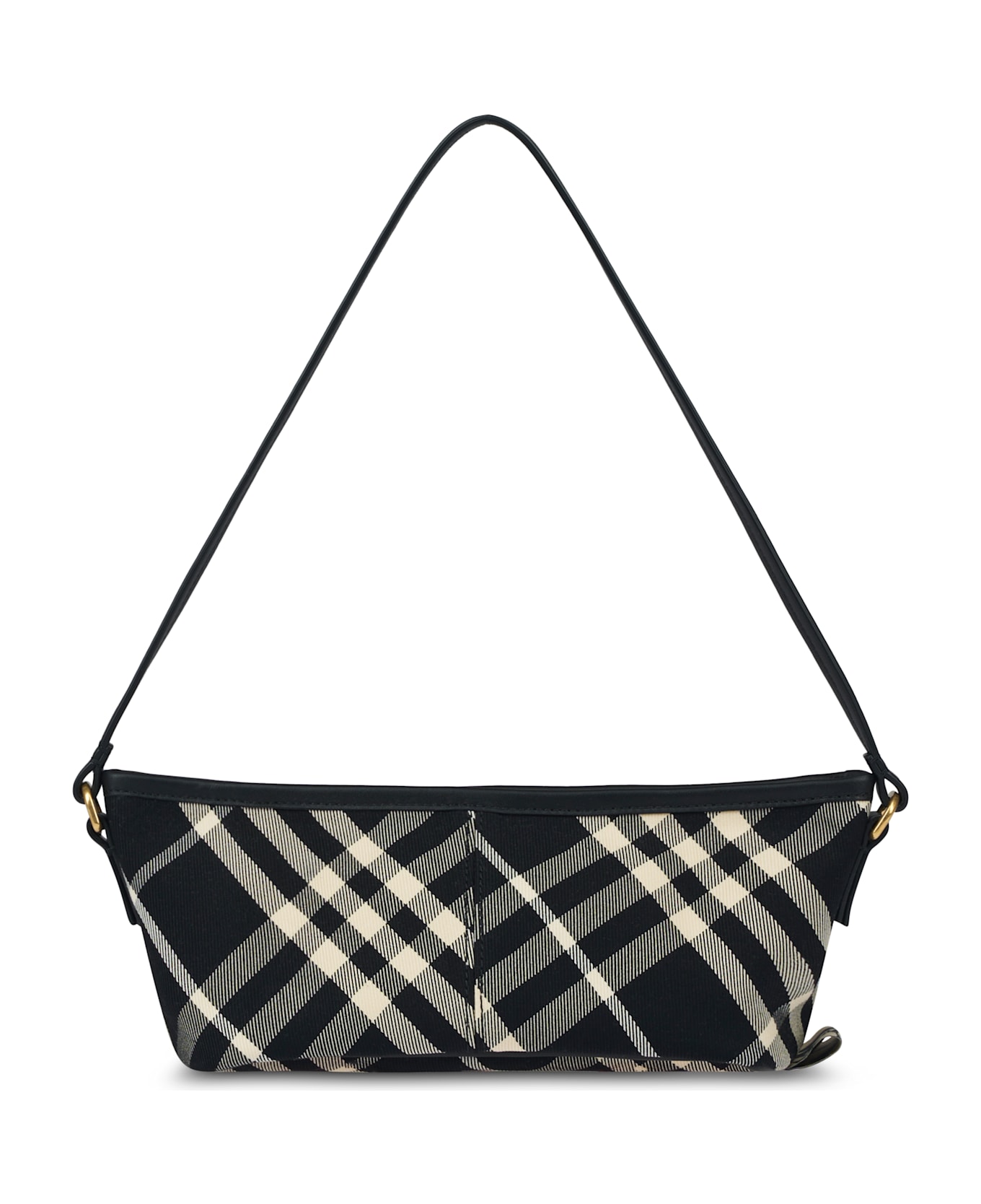 Burberry Vintage Check Zip Mini Shoulder Bag - Black