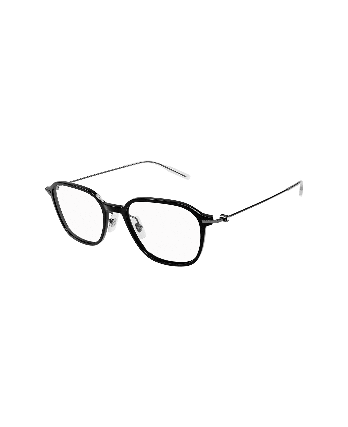Montblanc Mb0207o Linea Established 001 Glasses - Nero アイウェア