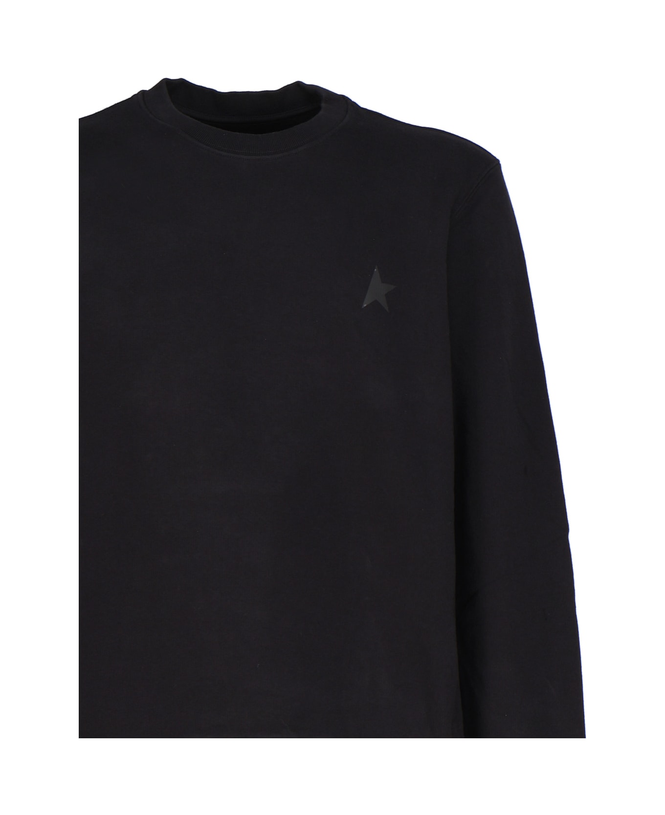 Golden Goose Star Sweatshirt - Black フリース