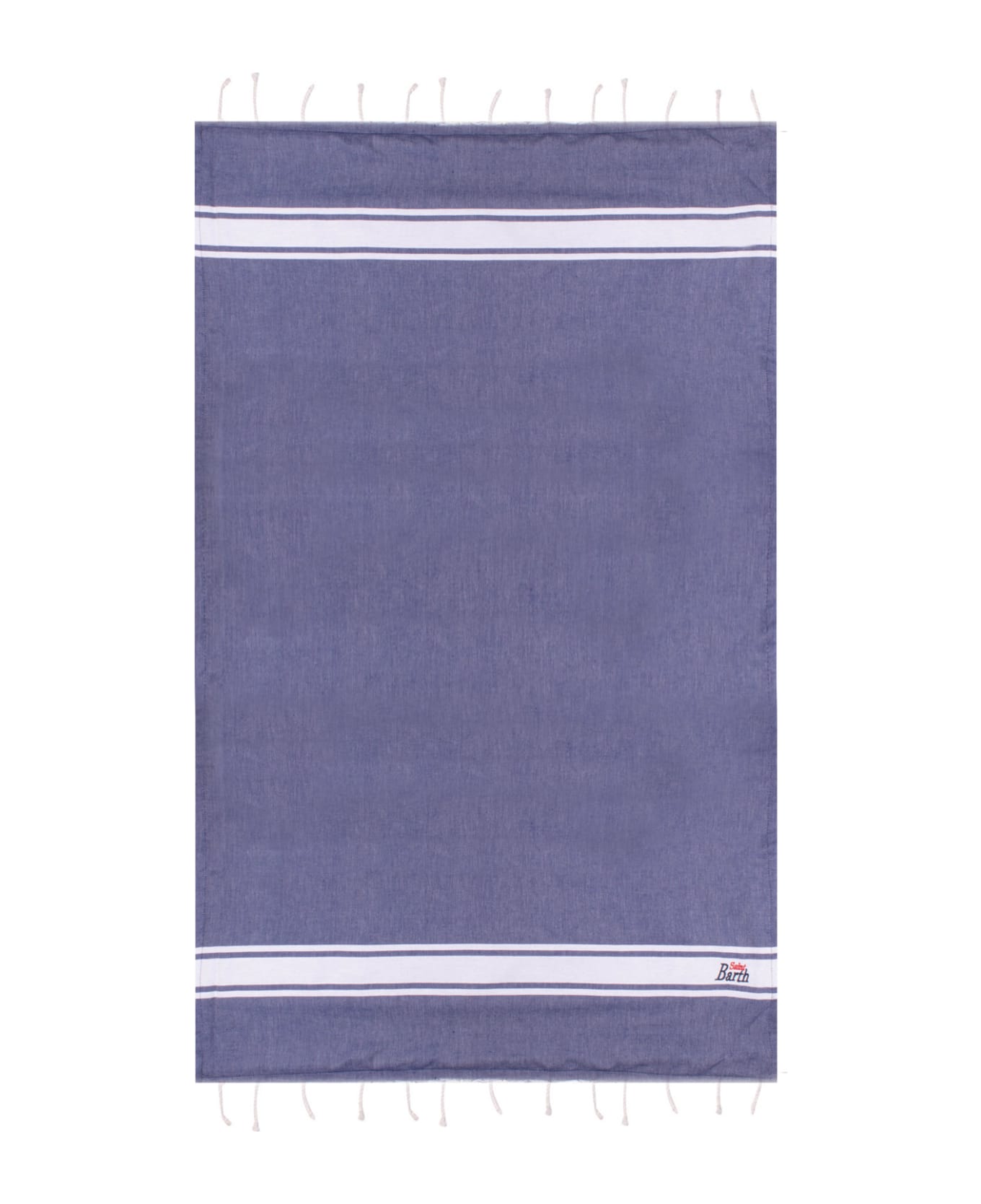 MC2 Saint Barth Cotton Beach Towel - Blue