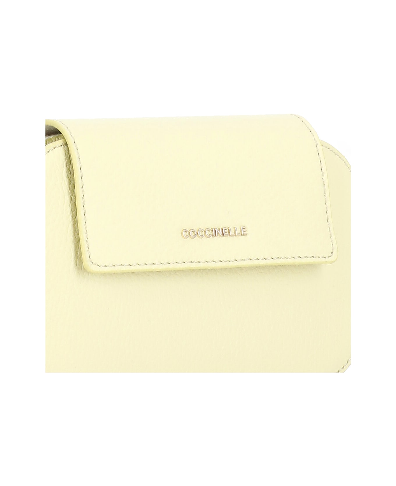 Coccinelle Faint Shoulder Bag - Yellow