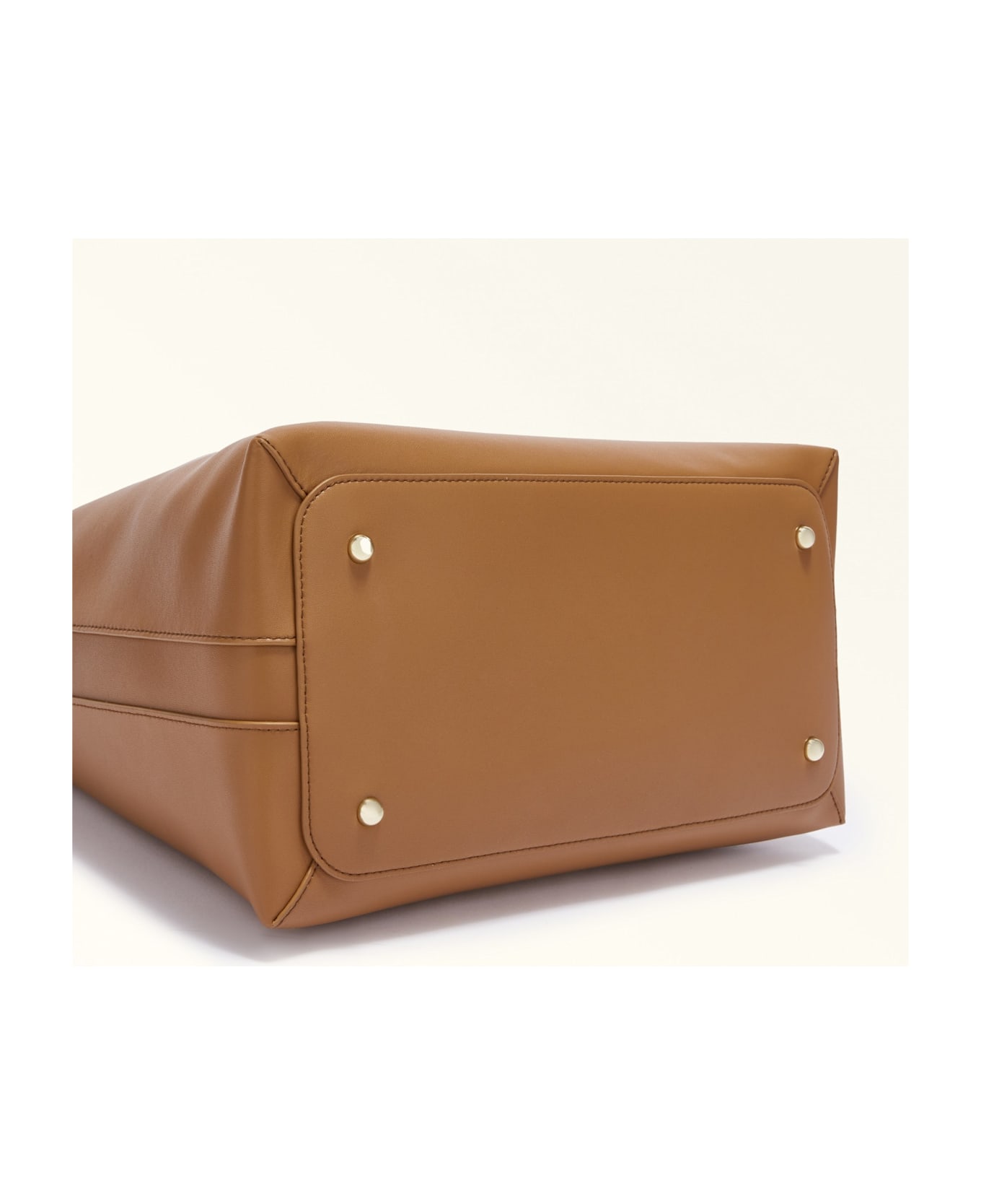 Furla Hobo Bag Goccia M Shoulder Bag - BRANDY