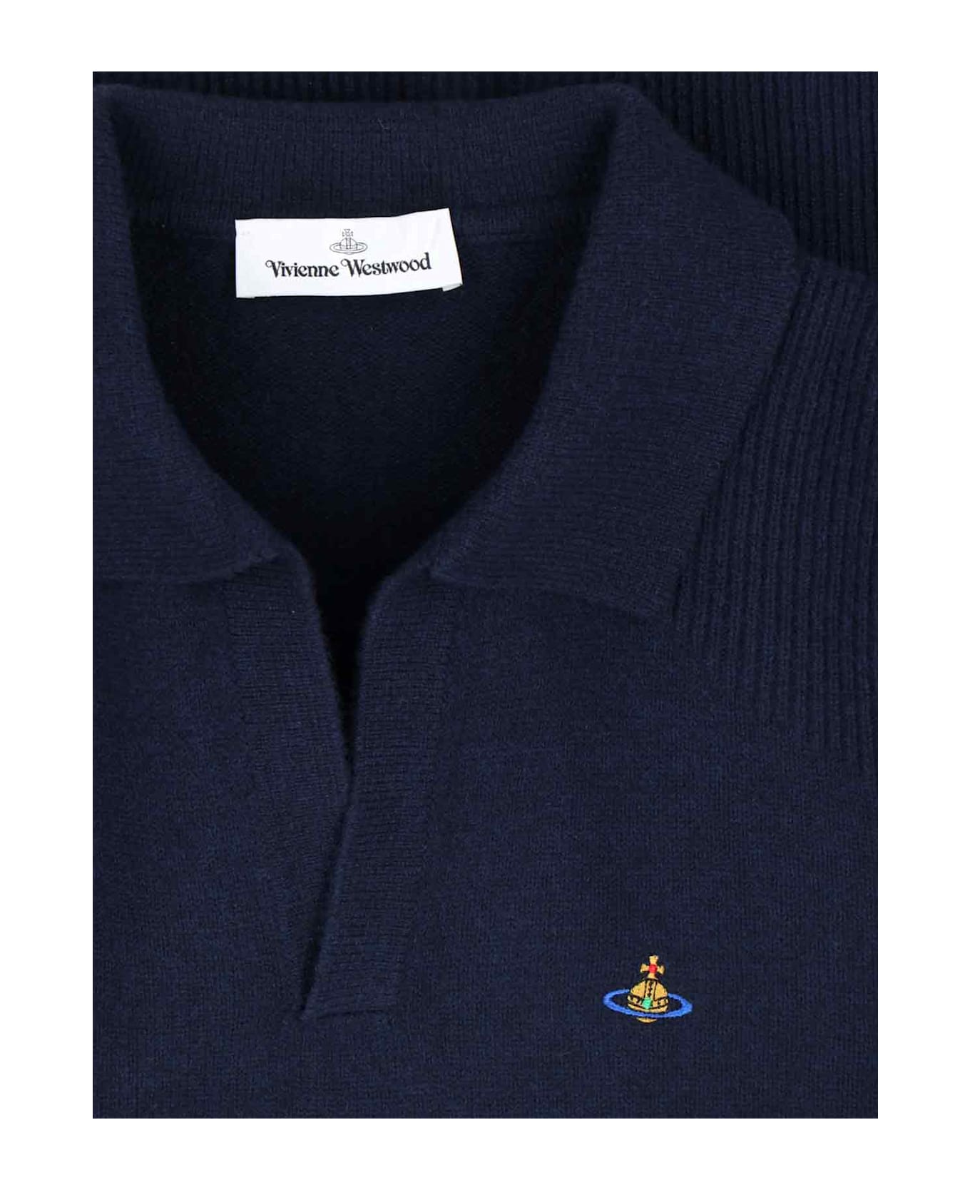 Vivienne Westwood 'orb' Sweater - Blue