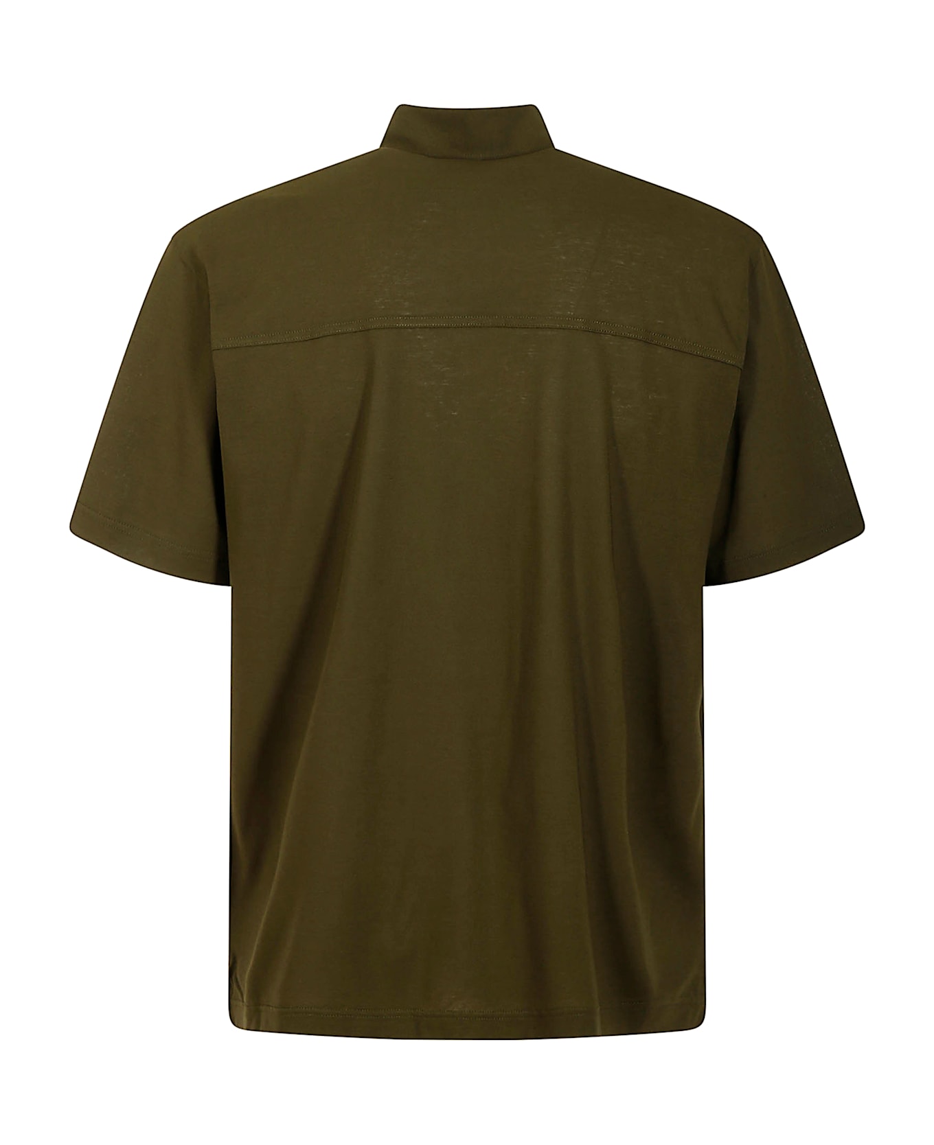 Herno Shirt Ss - Military