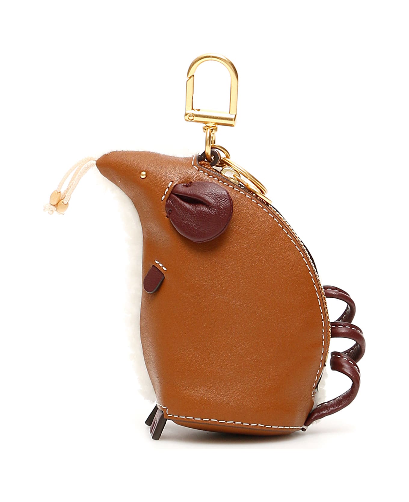 Tory Burch Rita The Rat Key Charm - NATURAL (Brown)