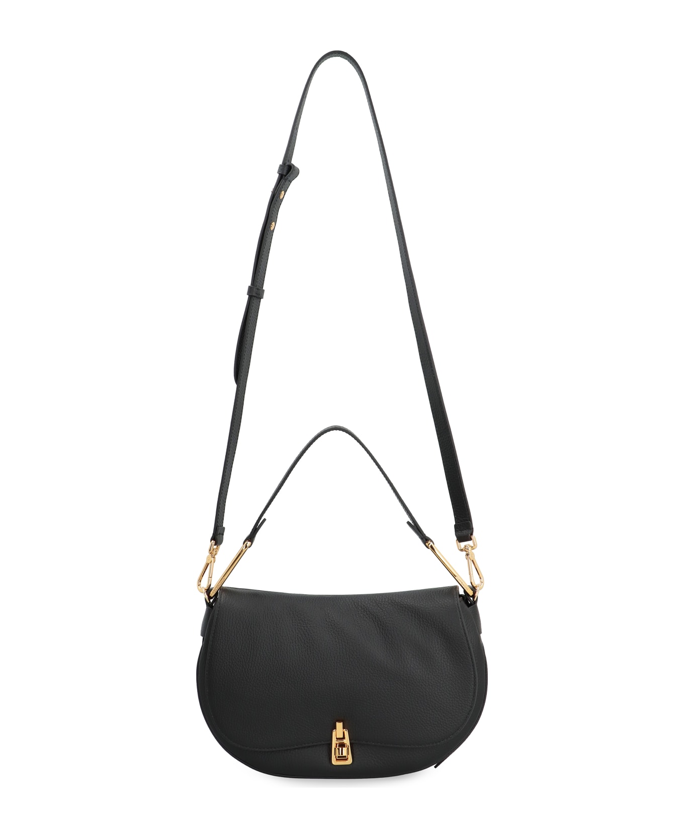Coccinelle Magie Soft Leather Handbag - black