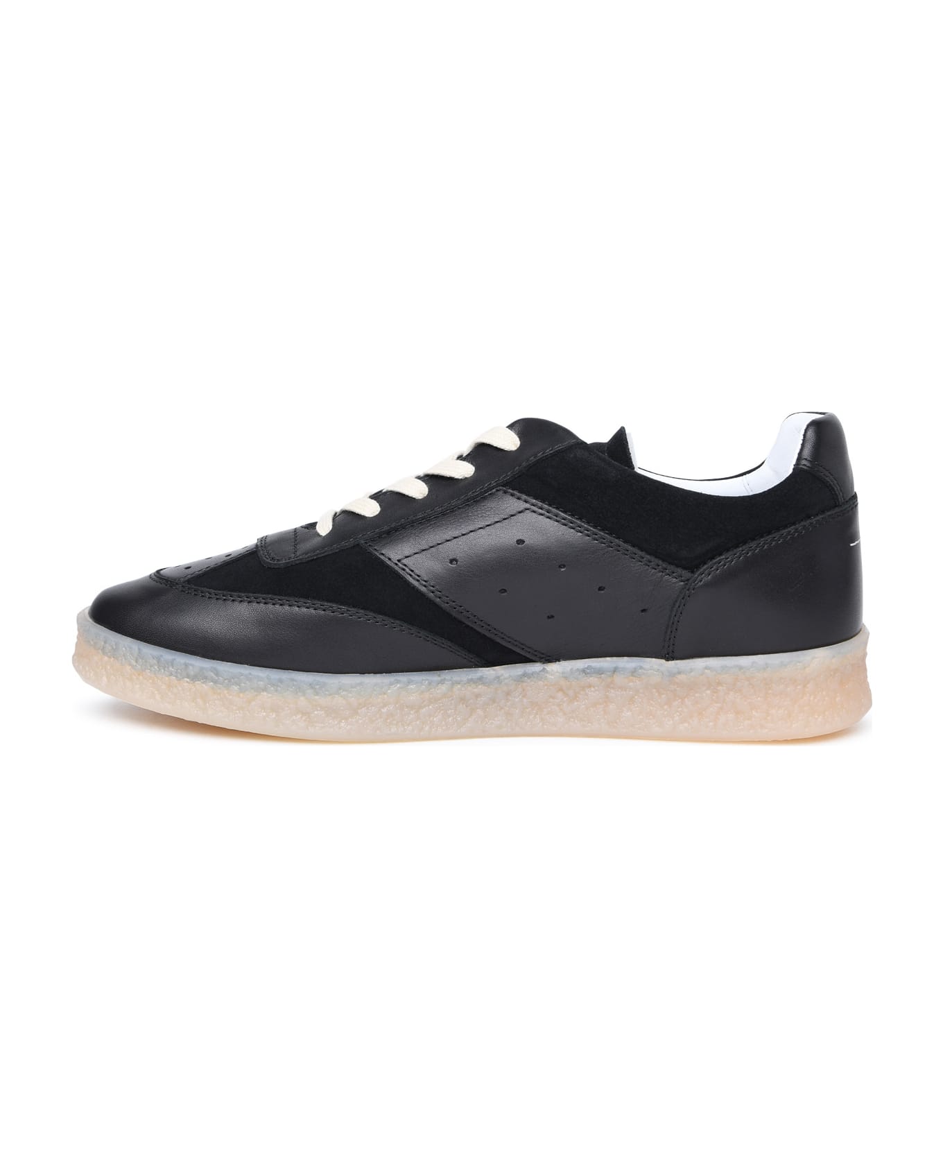 MM6 Maison Margiela Low-top Lace-up Sneakers - black スニーカー