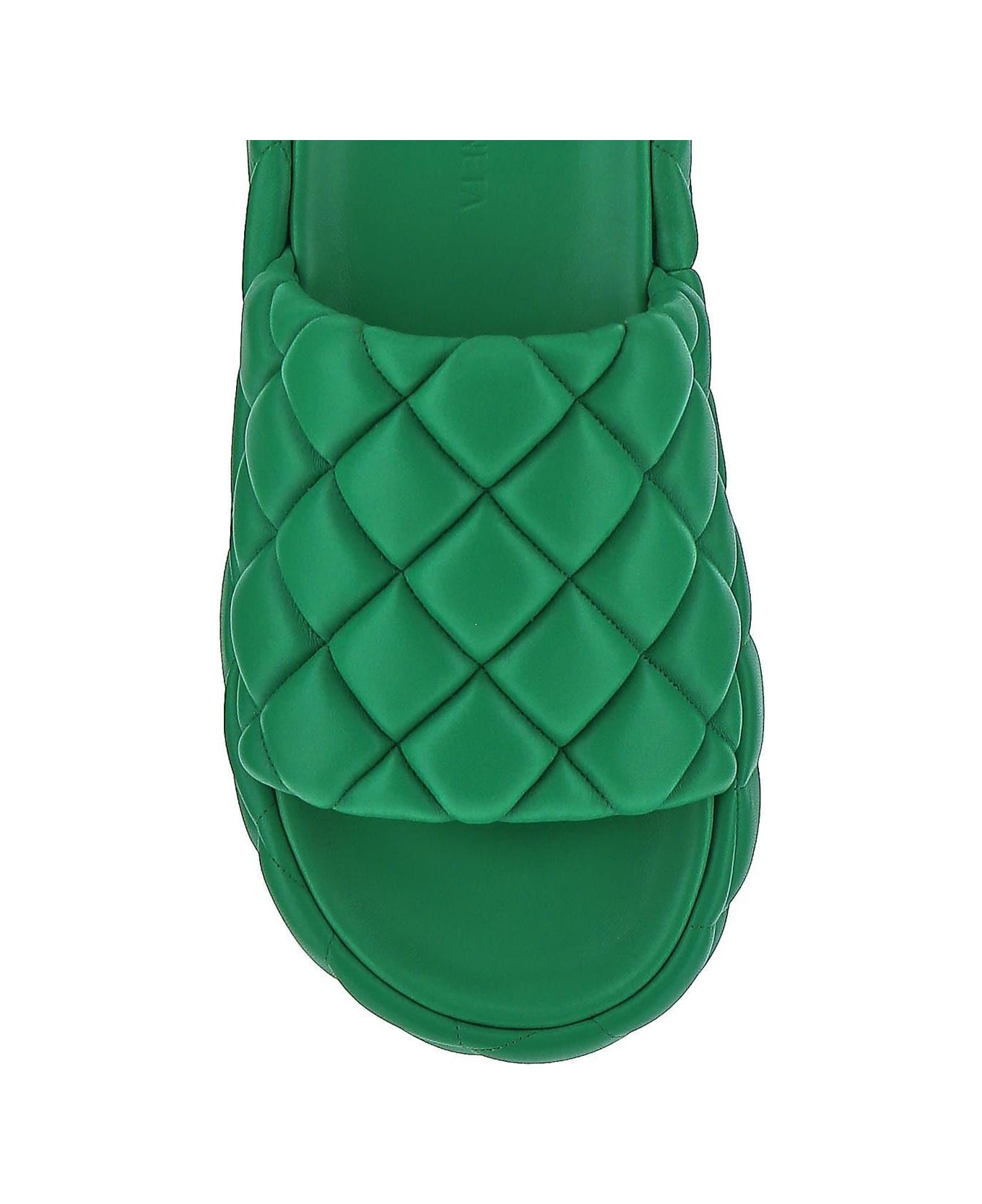 Bottega Veneta Parakeet Slides - Green