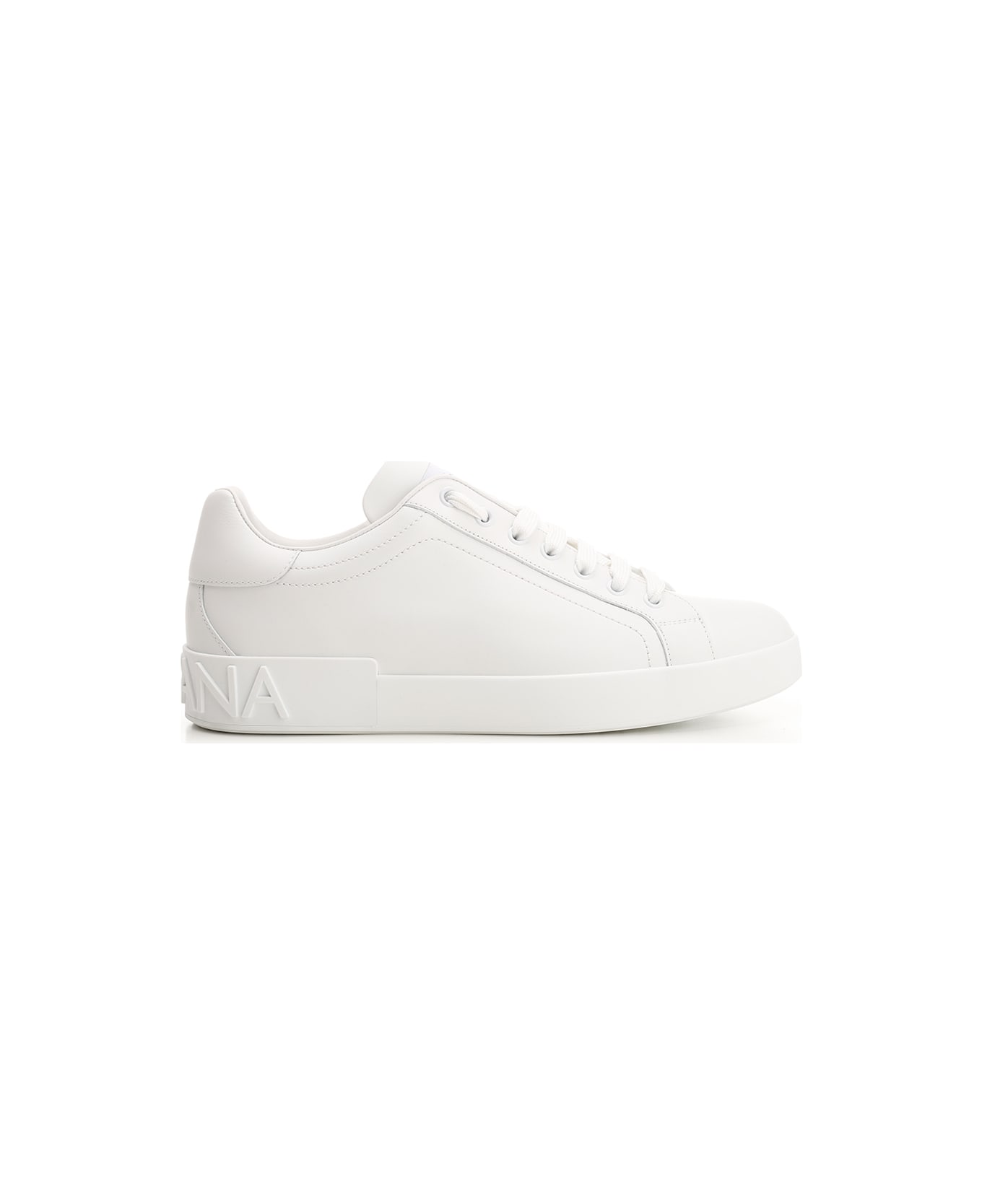 Dolce & Gabbana Portofino Low Sneaker - White