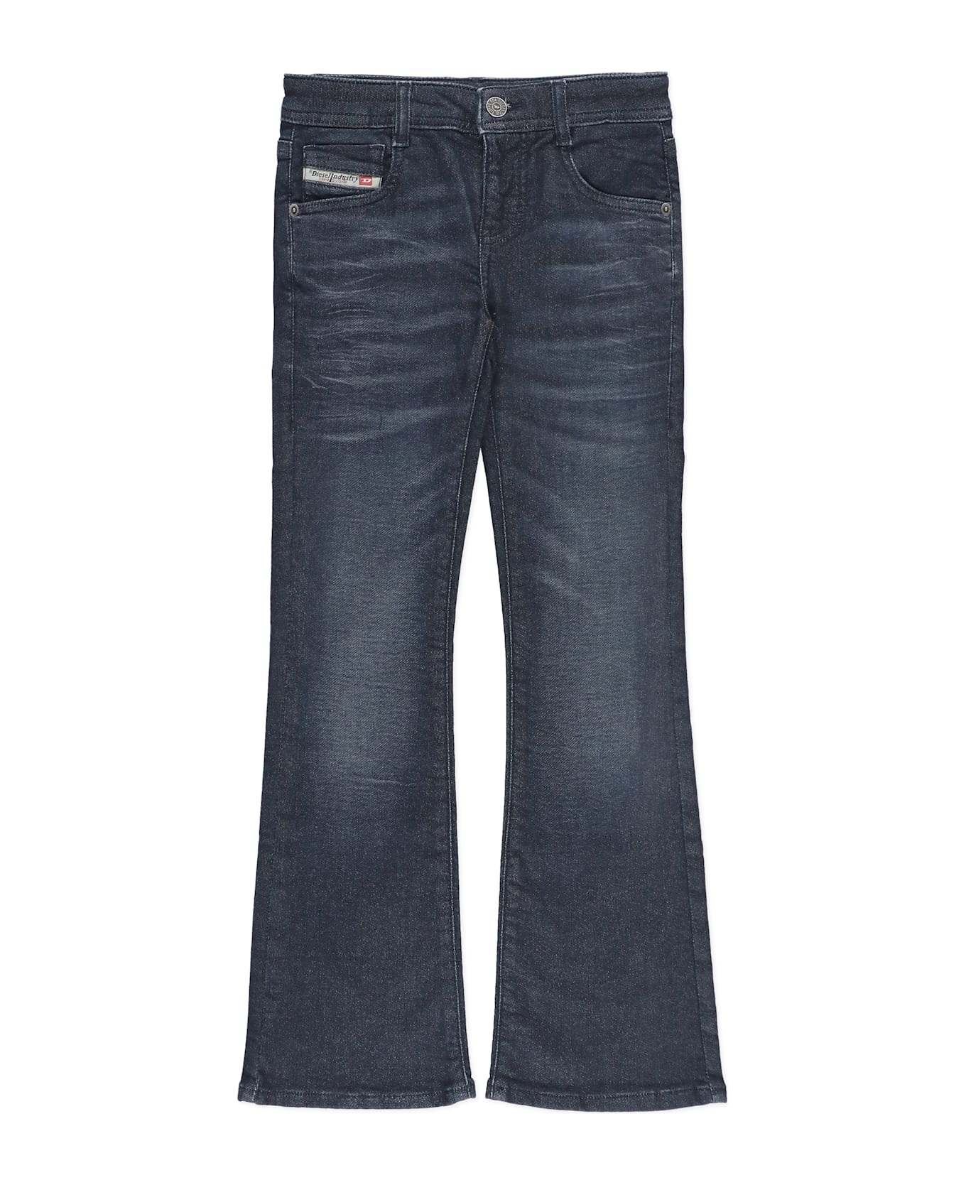 Diesel Cotton Flared Jeans - Blue