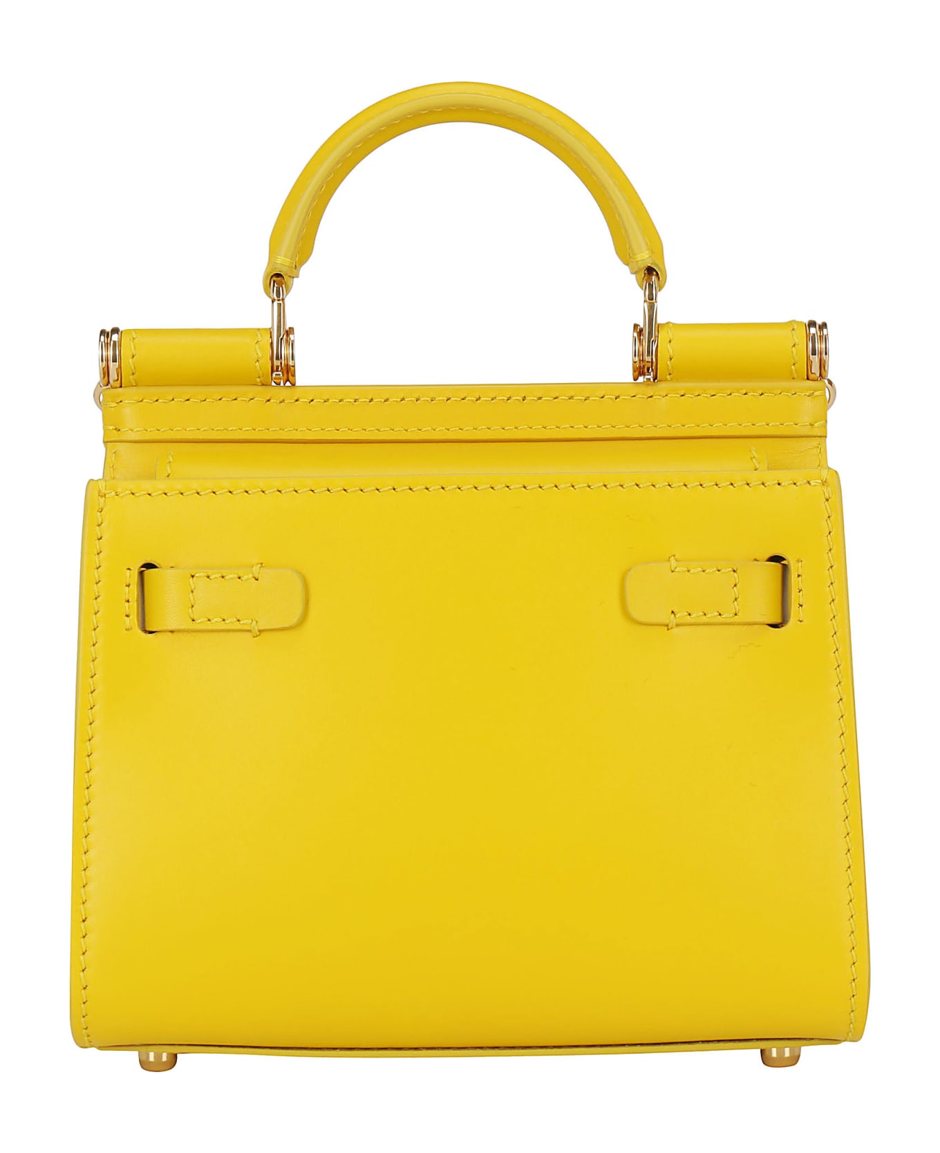 Dolce 
Gabbana Mini Sicily Handbag - Giallo
