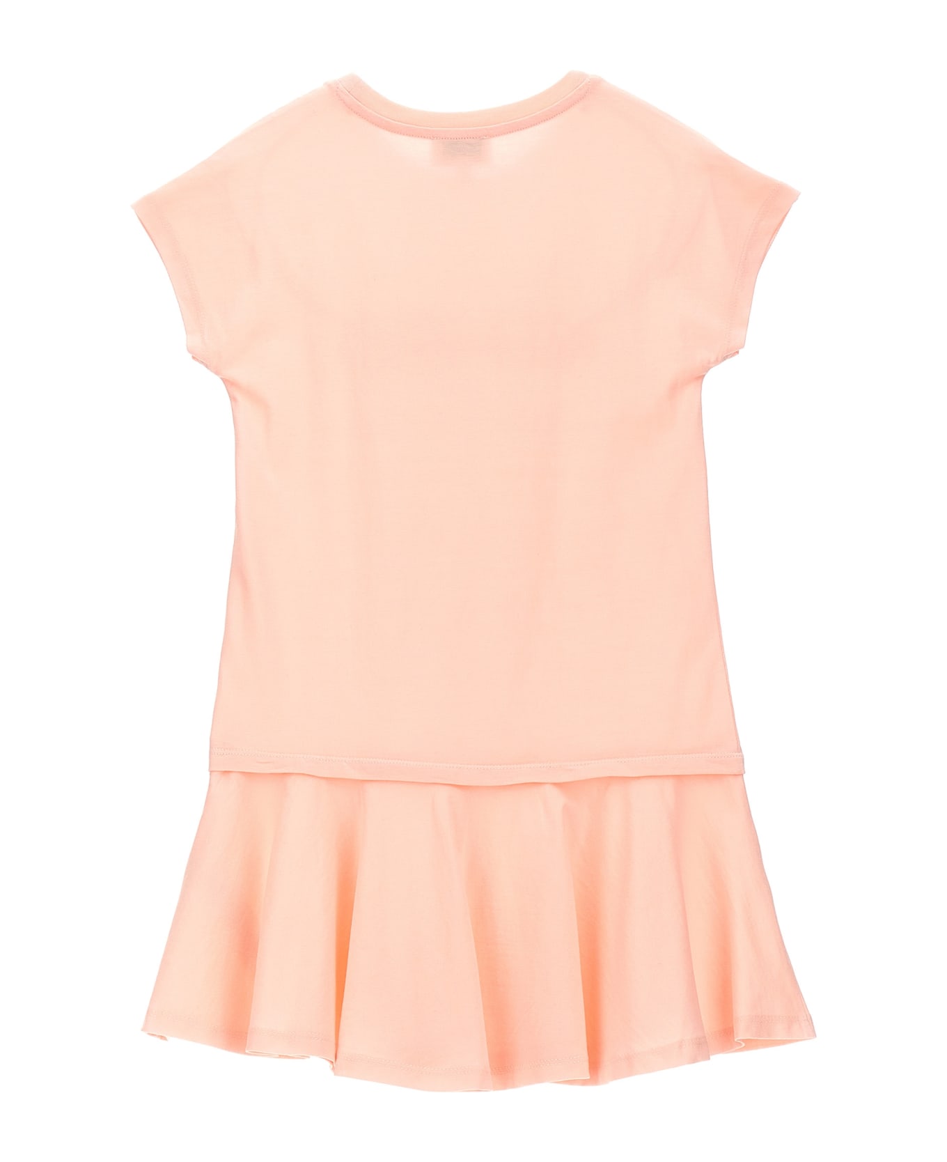 Kenzo Kids Logo Print Dress - Pink