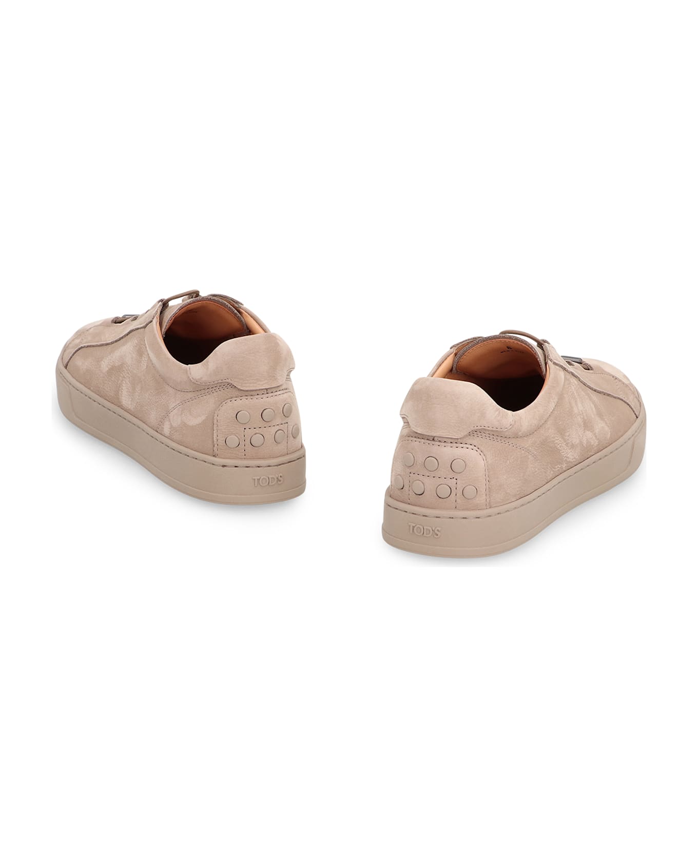 Tod's Nubuck Low-top Sneakers - brown