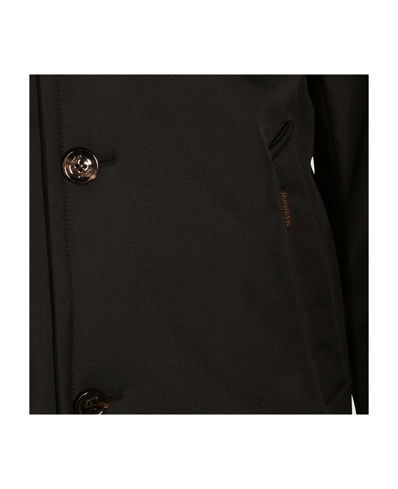 Moorer Black Bond Coat - Black