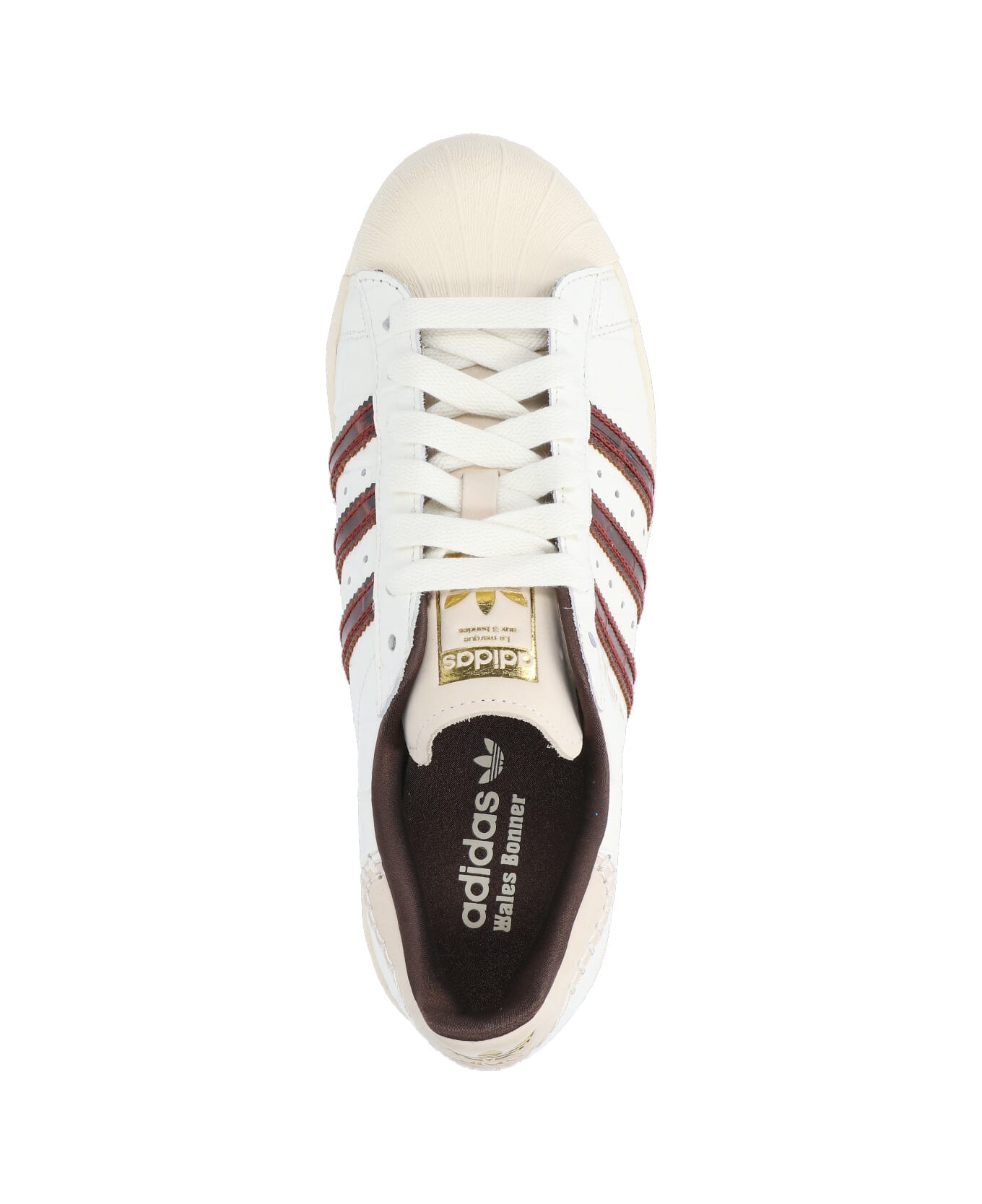 Adidas Originals by Wales Bonner "superstar" Sneakers - Cream
