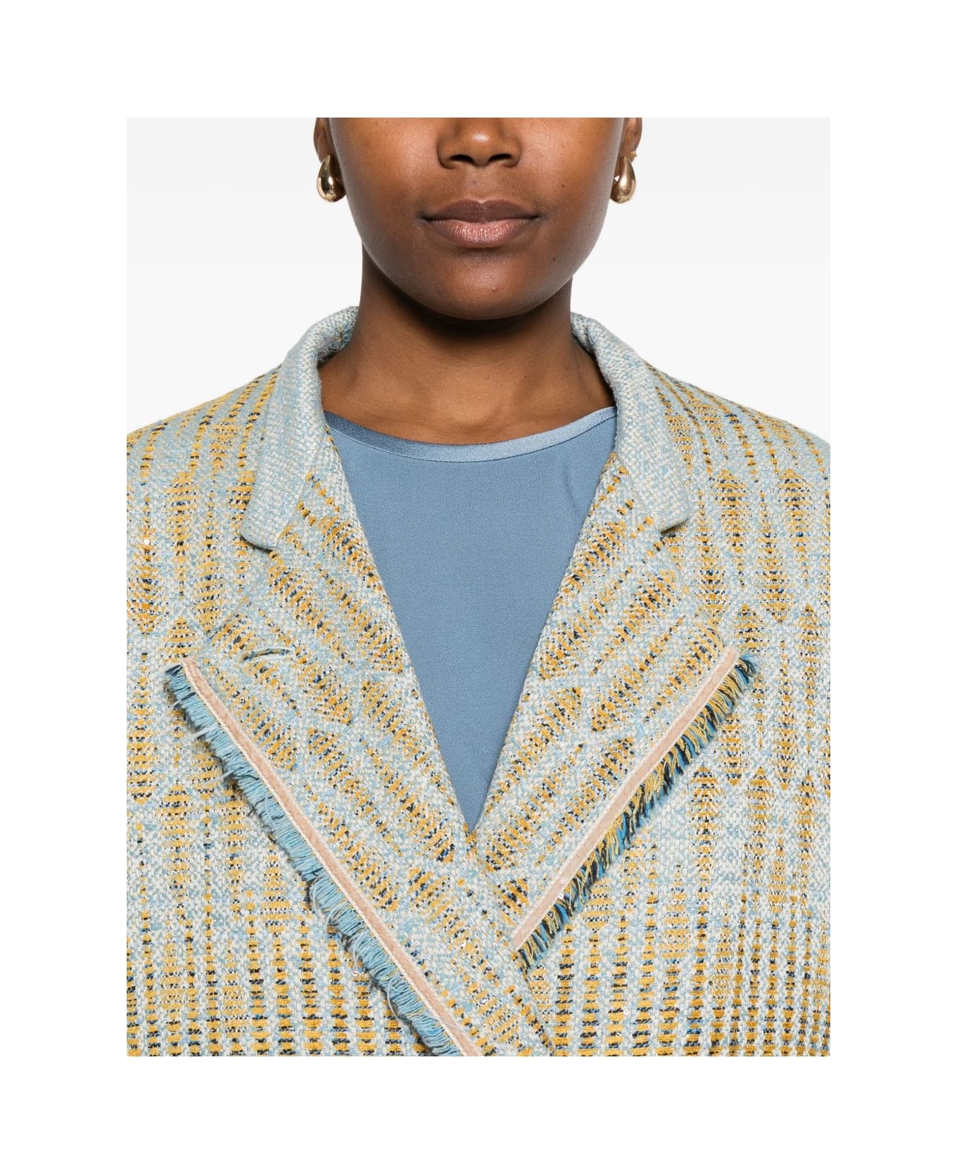 Forte_Forte Double-breasted Jacket - Beige