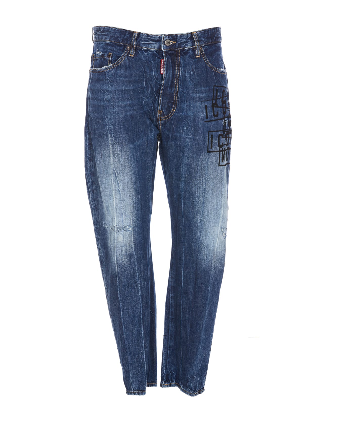 Dsquared2 Bro Jeans - Blue ボトムス