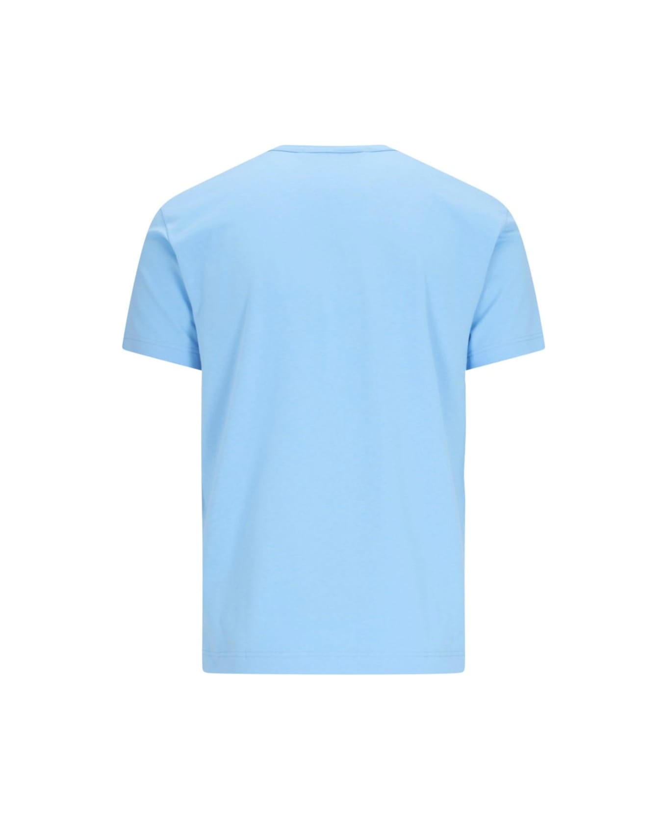 Comme des Garçons Shirt Logo T-shirt - Blue シャツ