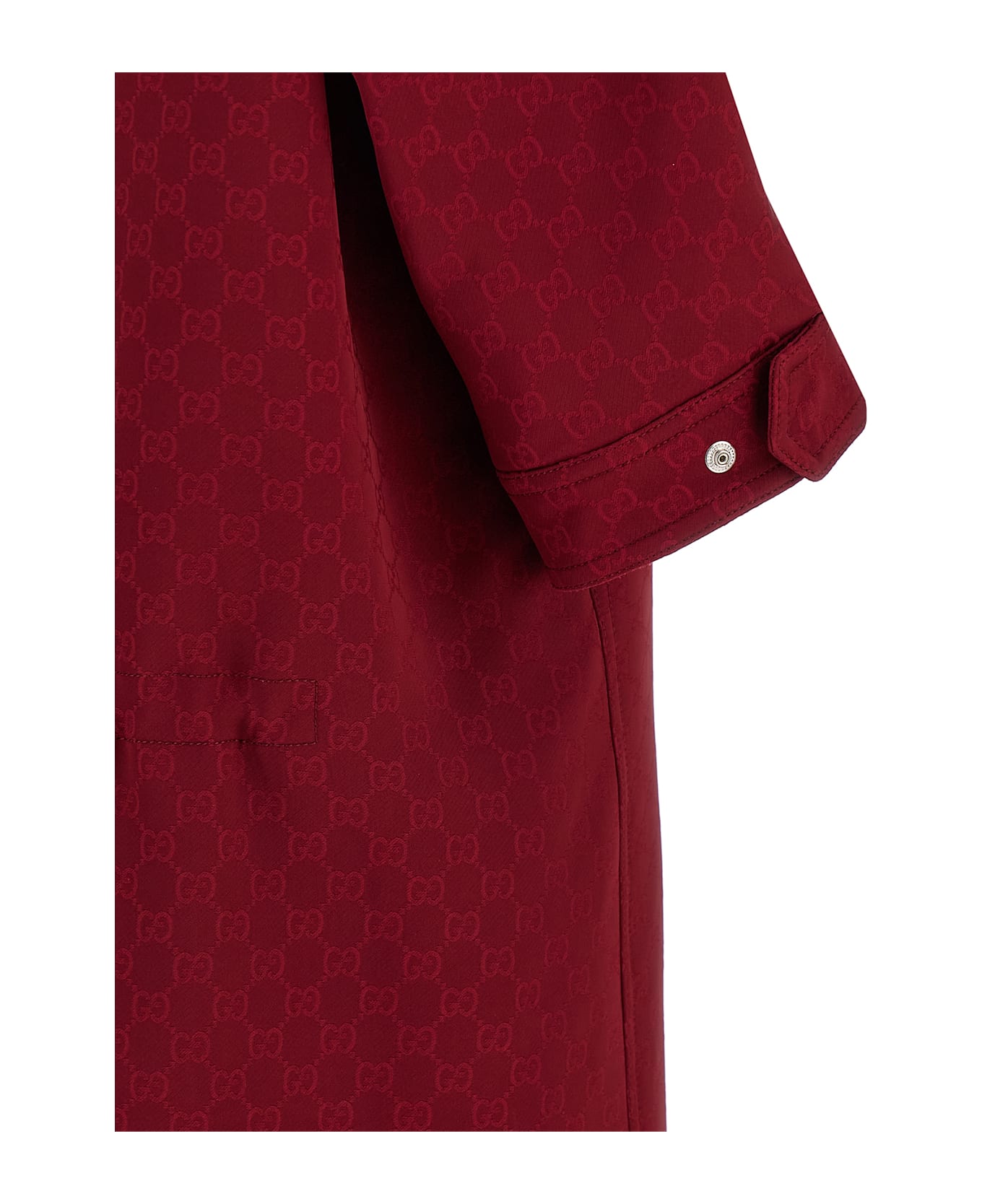Gucci Gg Coat - Red