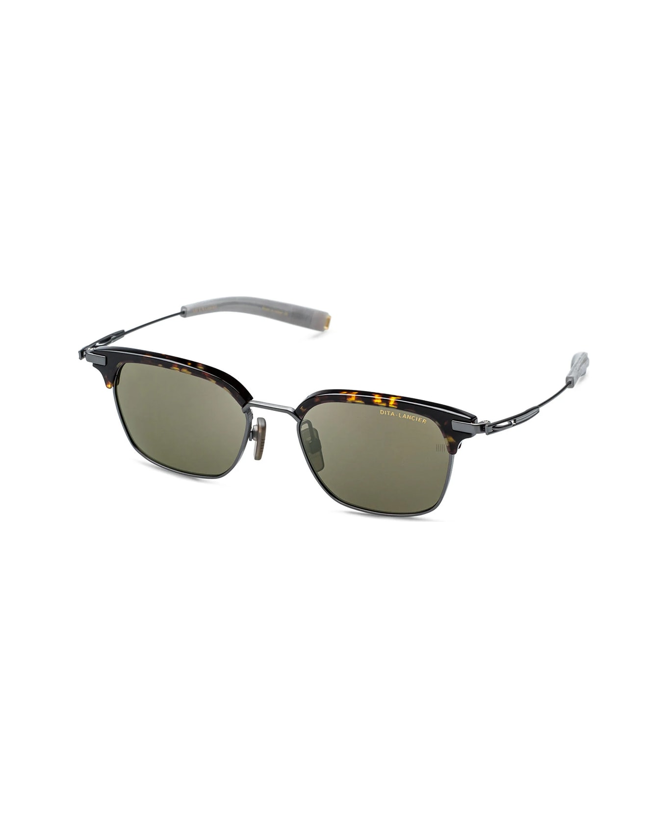 Dita Lancier Lsa 410 03 Havana/ Black Gun Sunglasses - Grigio