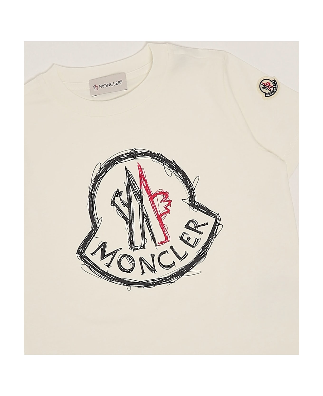 Moncler T-shirt T-shirt - BIANCO