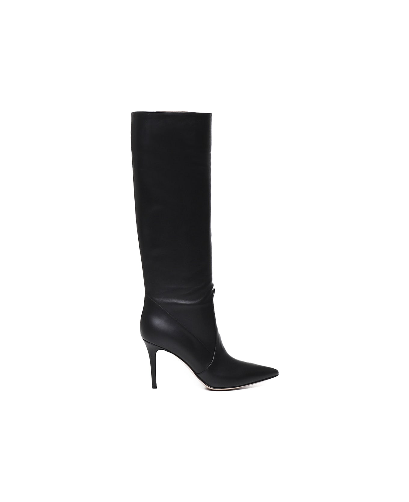 Gianvito Rossi Hansen Calfskin Boots - Black